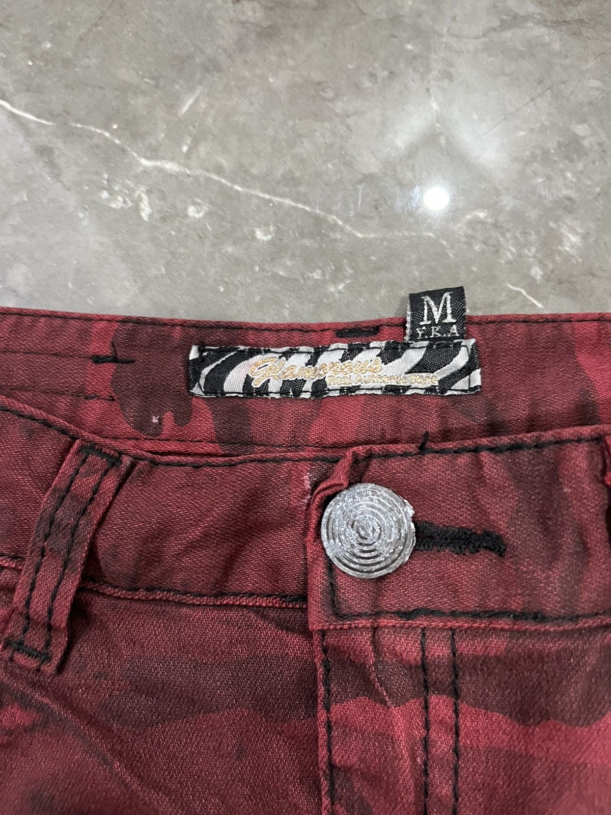 Hysteric Glamour × If Six Was Nine × Japanese Brand Glamorous apparel 2in1 vkei styled Size 30" / US 8 / IT 44 - 6 Thumbnail