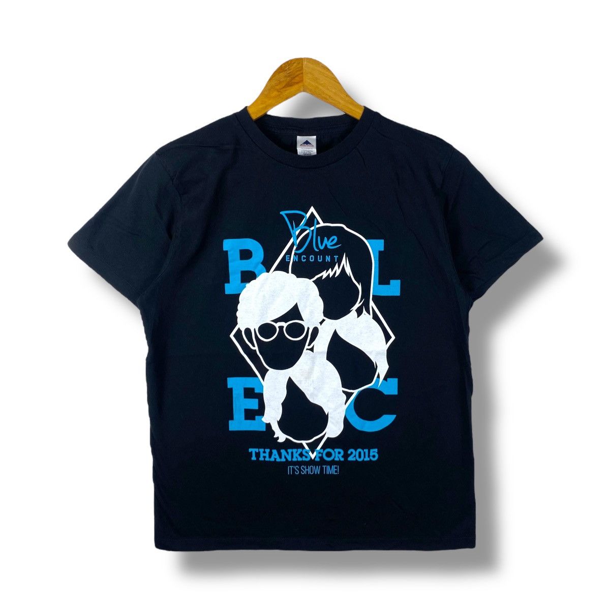 Band Tees Japanese Band BLUE ENCOUNT Thanks For 2015 Tour Tee Shirt Size US M / EU 48-50 / 2 - 1 Thumbnail