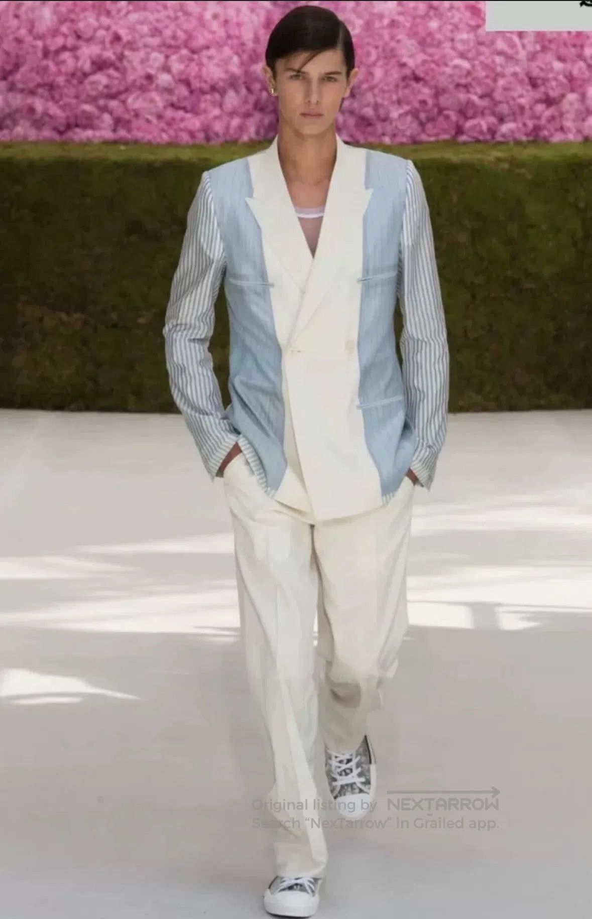 Dior Dior Men 19ss Runway Stripe Suit. Size US L / EU 52-54 / 3 - 7 Thumbnail