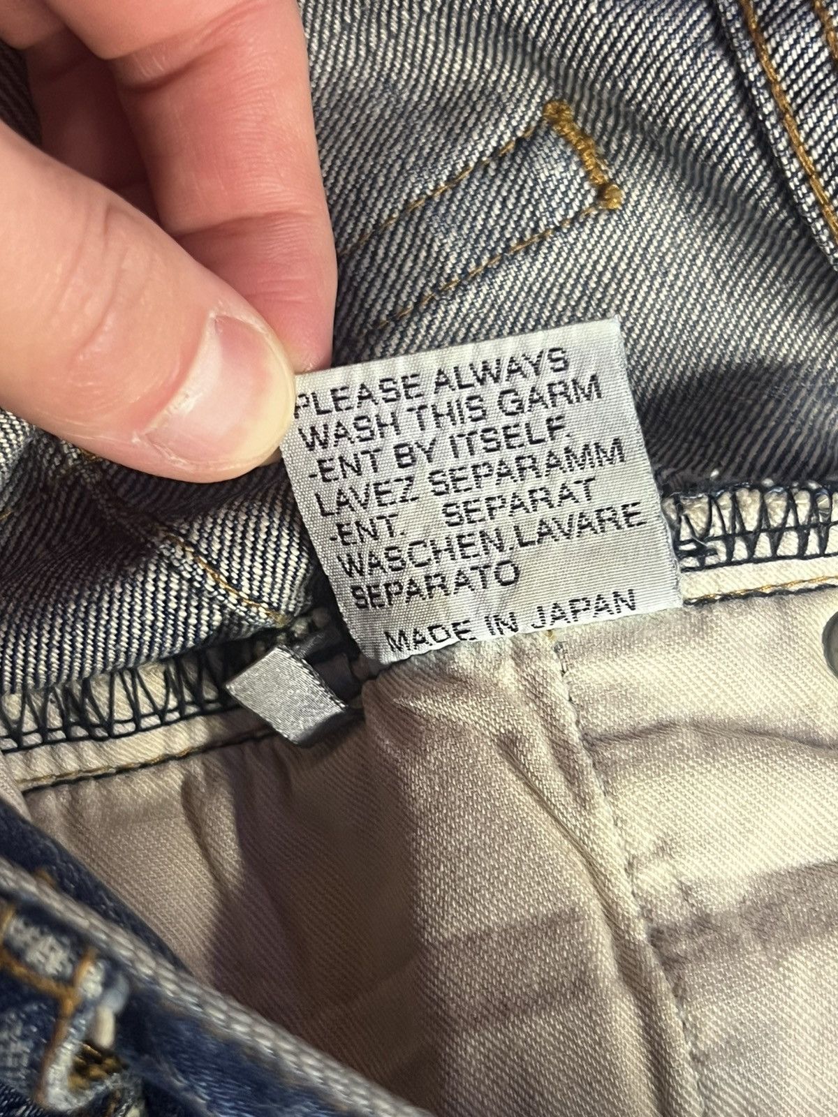 Dior Dior Homme SS03 Clawmark Jeans Hedi Slimane Luster Denim Size US 32 / EU 48 - 7 Thumbnail