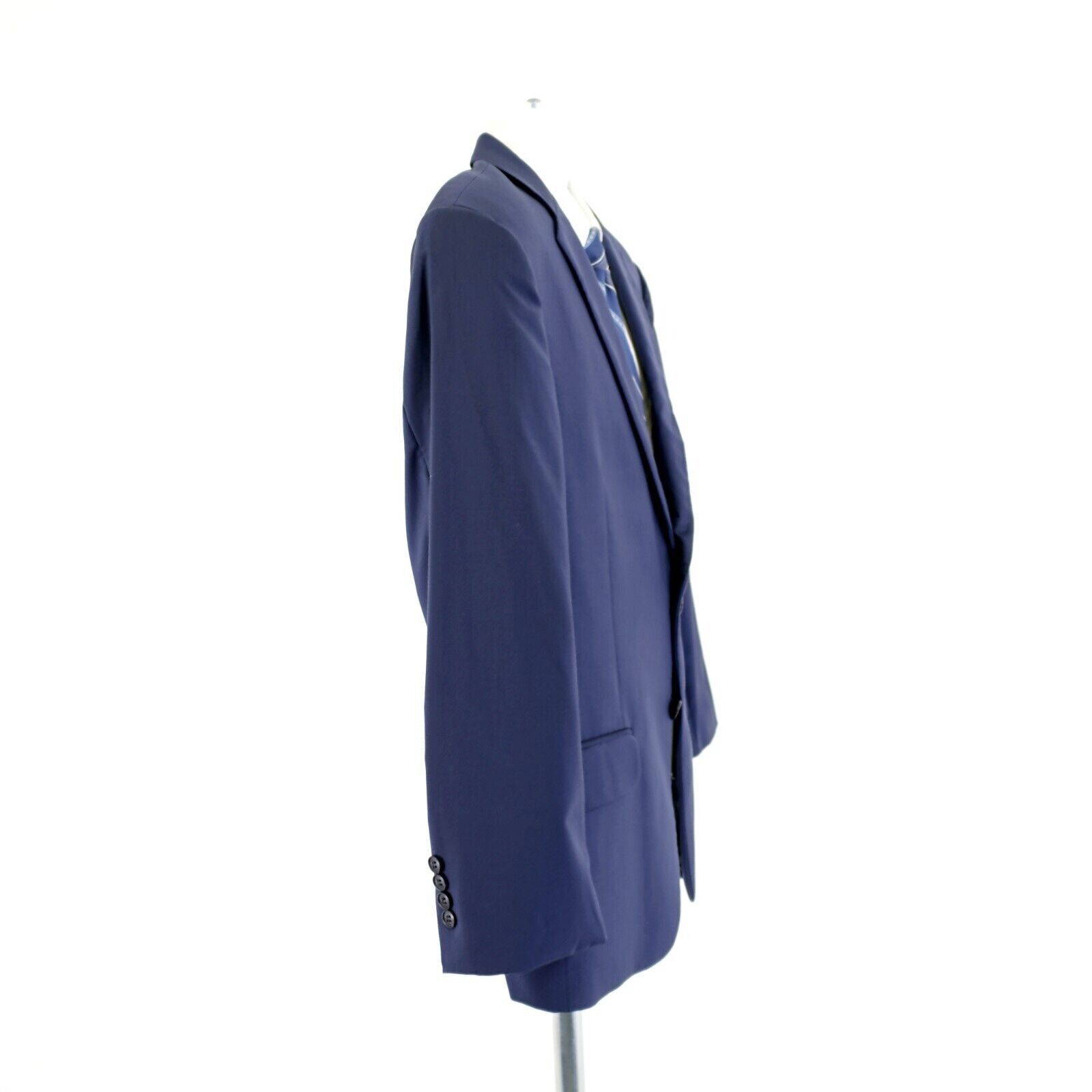 Joseph Abboud Joseph Abboud Marzotto 120s Wool Twill Blue 38S / Slim 40S B Size 38S - 7 Thumbnail