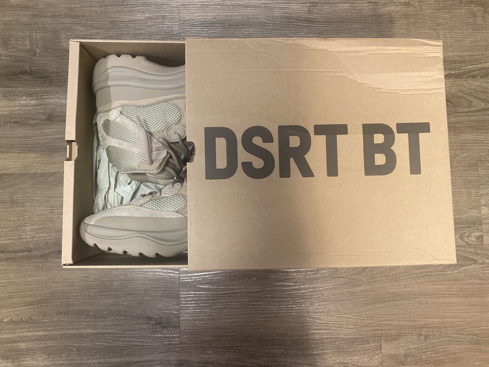 Adidas × Yeezy Yeezy DSRT BT Boot* “Rock” Size US 12.5 / EU 45-46 - 1 Thumbnail