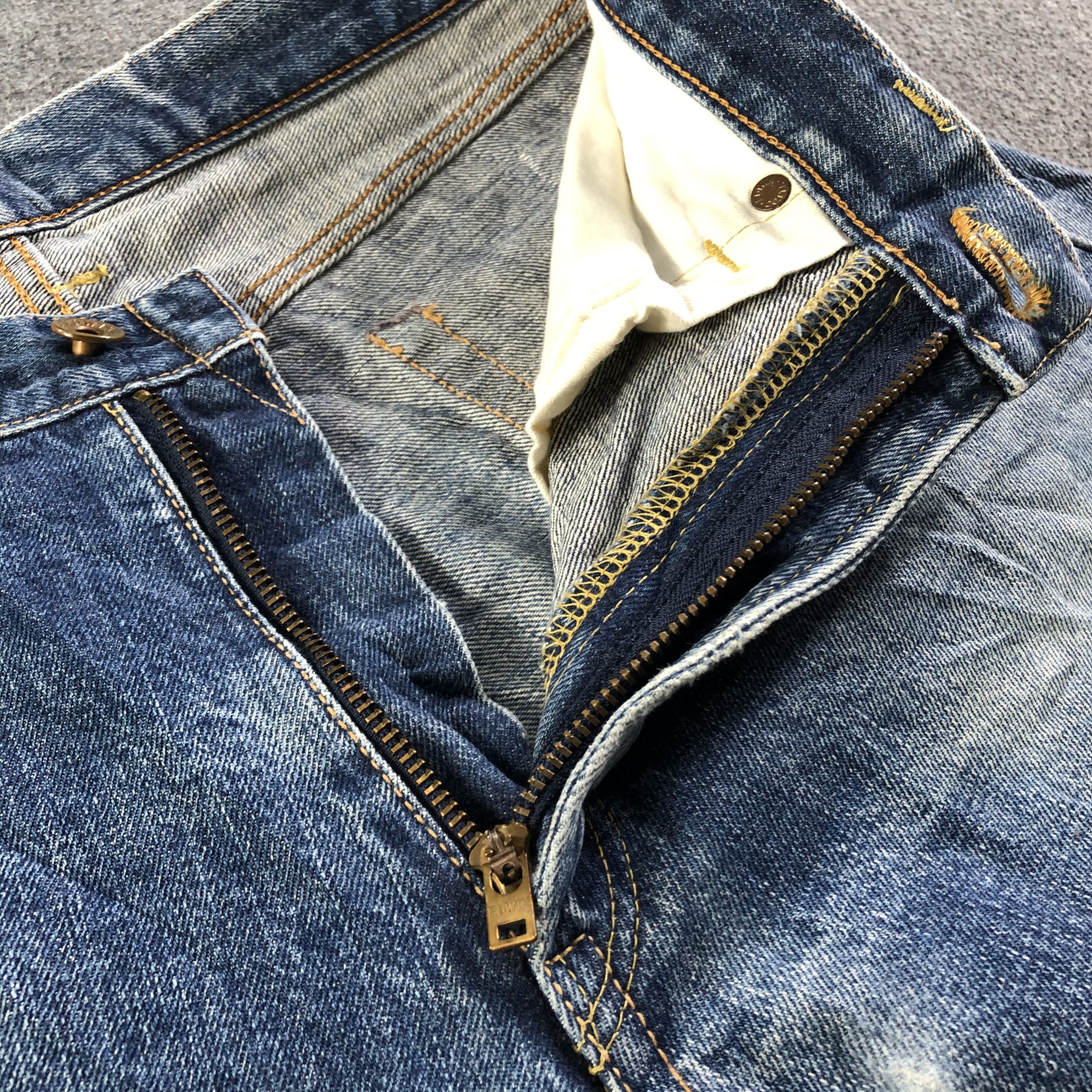 Edwin Vintage Blue Wash Edwin 505x Jeans-J3592 Size US 31 - 9 Thumbnail