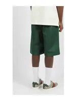 Gucci o1loc1c0326 762151 Cotton Shorts With Web Detail in Green Size US 26 / EU 42 - 4 Thumbnail