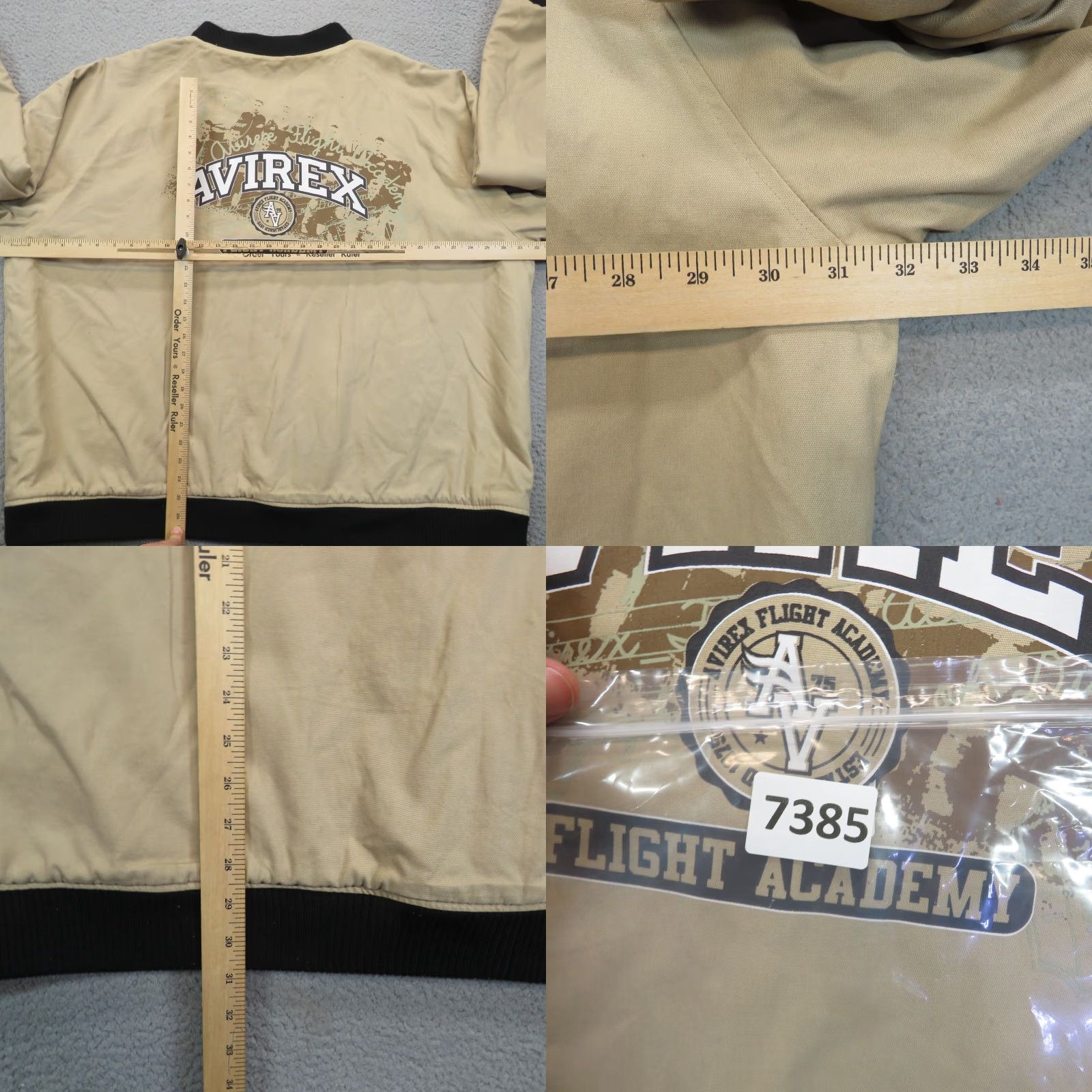 Avirex VINTAGE Avirex Jacket Mens XXXL Flight Bomber Pilot Reversible Patches Aviator Varsity 90s USA Military Men Size US XXL / EU 58 / 5 - 9 Thumbnail
