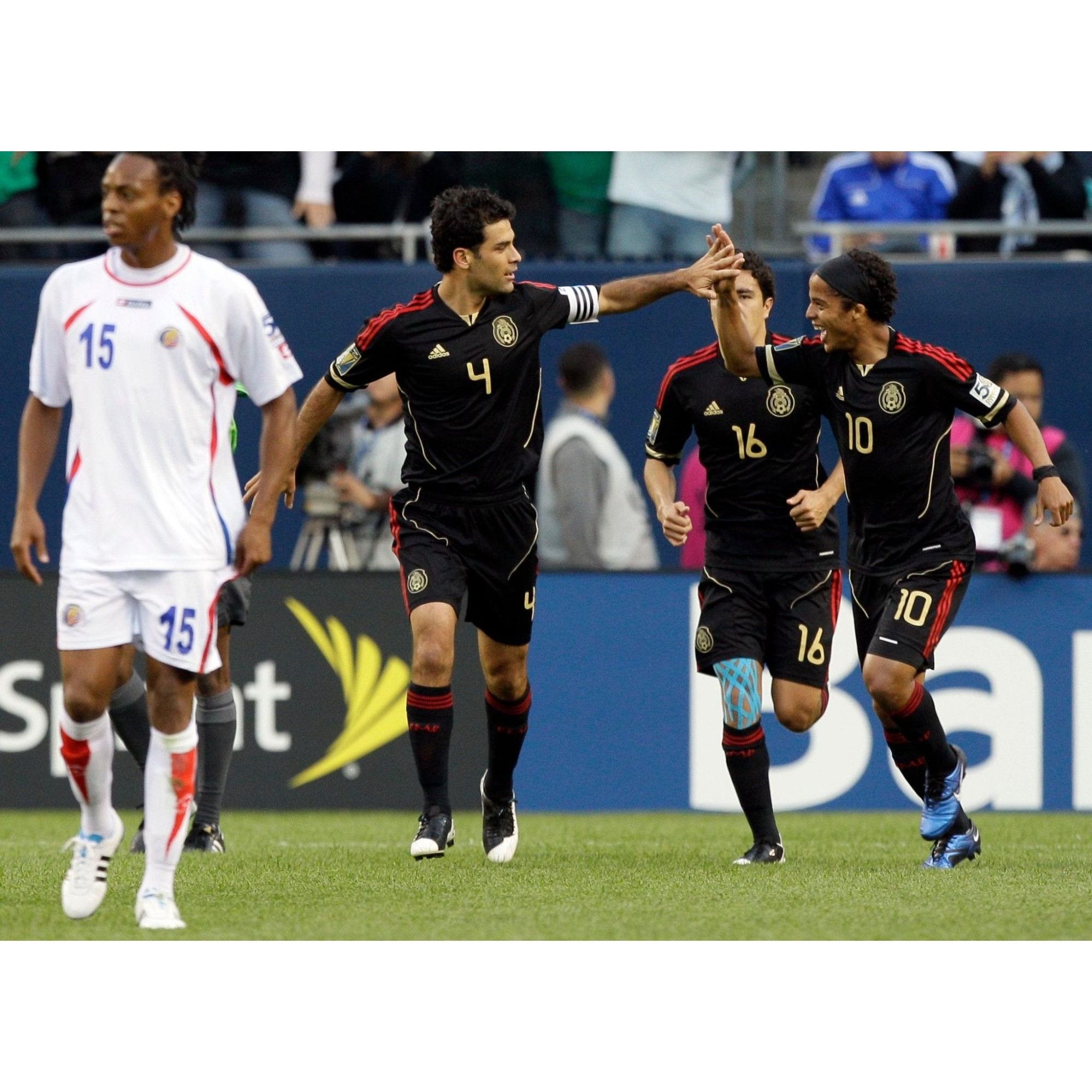 Adidas Marquez Mexico 2011 GOLD CUP FINAL Soccer Away Jersey M Size US M / EU 48-50 / 2 - 9 Thumbnail