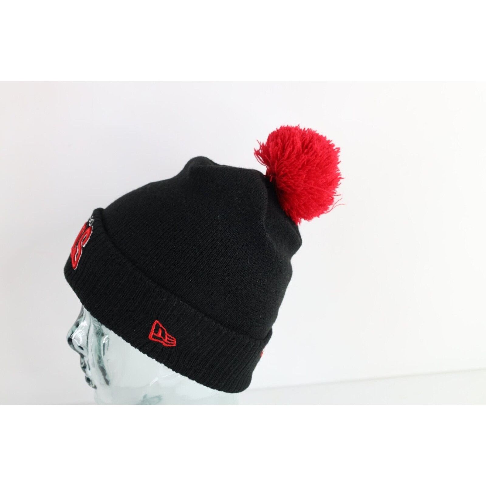 New Era × Vintage Vintage New Era Hardwood Chicago Bulls Basketball Hat Size ONE SIZE - 3 Thumbnail