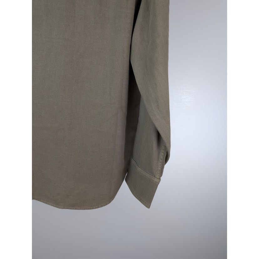 The Elder Statesman o1rshd1 Early Dawn Stonewashed Twill Button up Shirt Size US XL / EU 56 / 4 - 12 Thumbnail