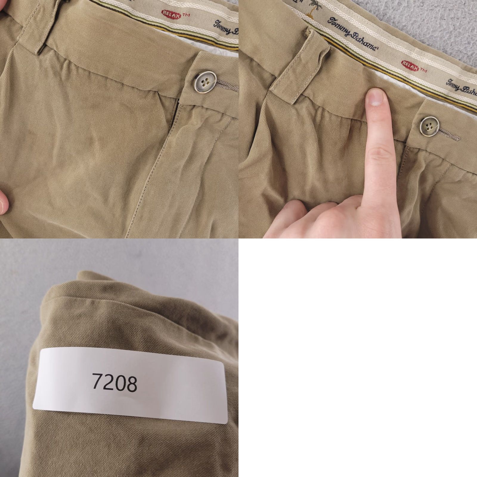 Tommy Bahama Tommy Bahama Shorts Mens 35 Brown Silk Chino 100% Silk Brown Mens 35 Wool? Wait. No. Size US 35 - 9 Thumbnail
