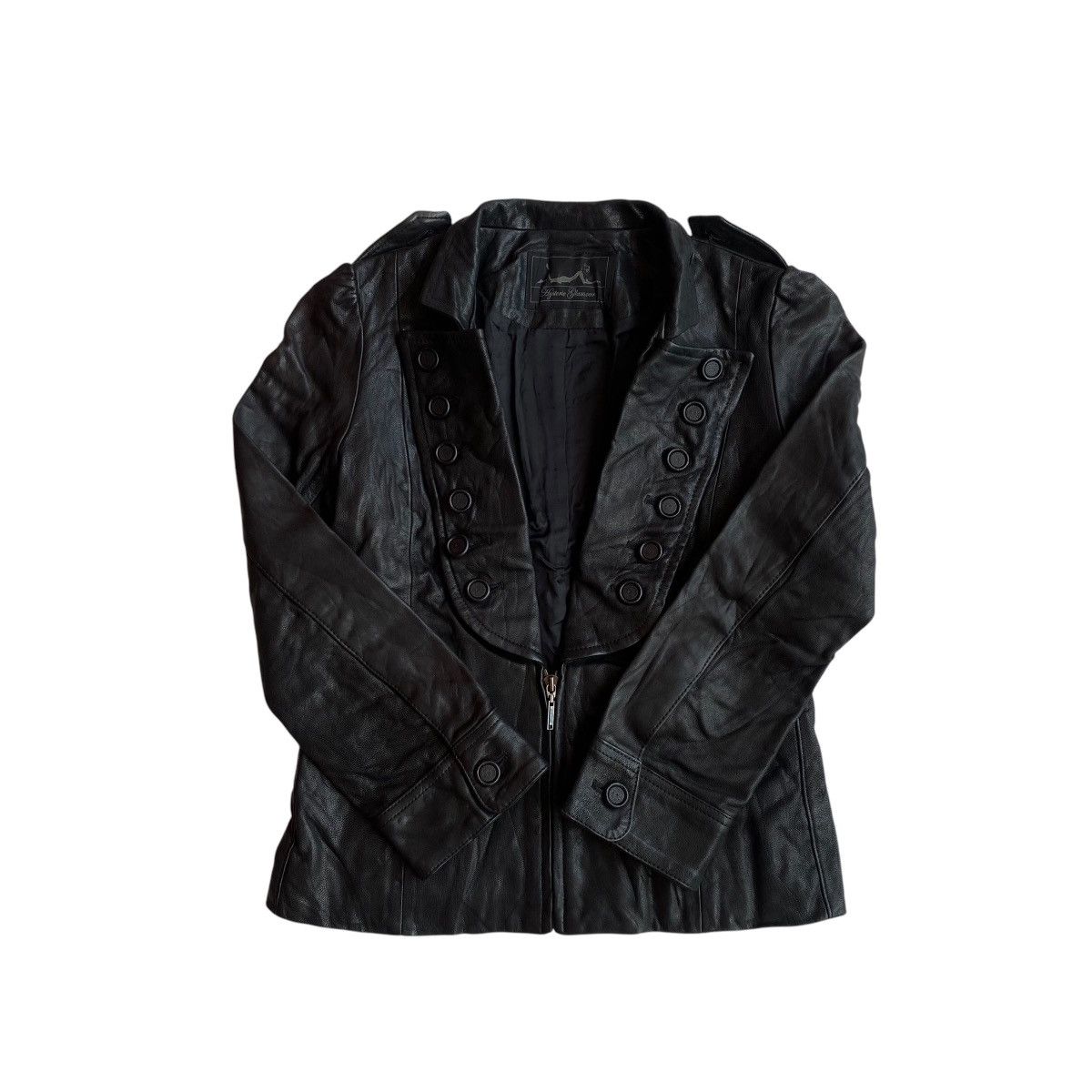Hysteric Glamour Hysteric Glamour Napoleon Leather Jacket Size US XS / EU 42 / 0 - 6 Thumbnail