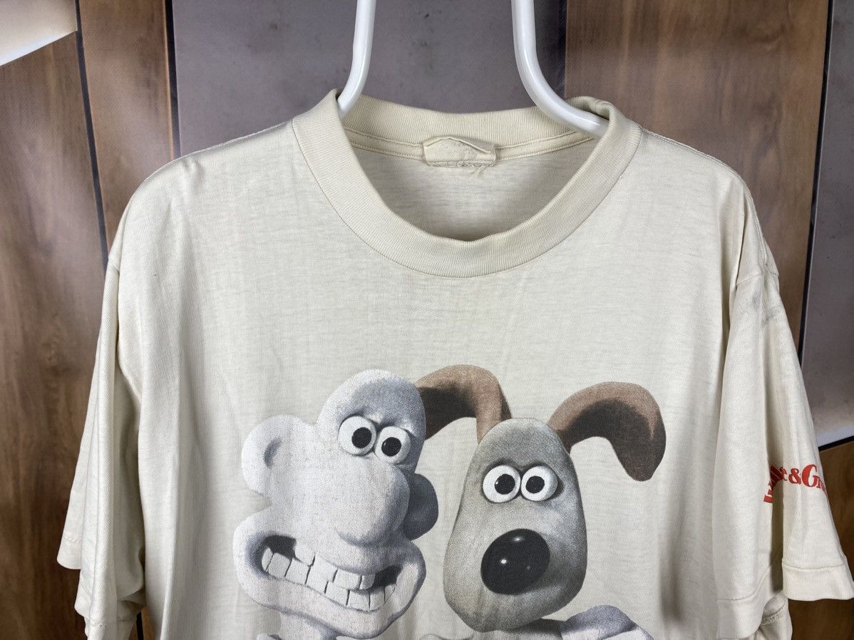 Vintage 🐶 Vintage 1989 T-Shirt Wallace And Gromit VTG Rare Tee🐶 Size US XL / EU 56 / 4 - 5 Thumbnail