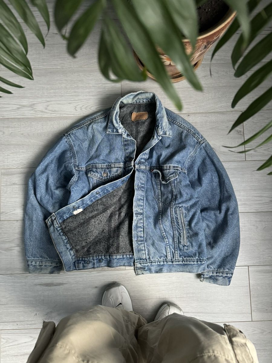Levi's × Levi's Vintage Clothing Vintage Washed Denim Jacket Levi’s 90’s made in USA Size US M / EU 48-50 / 2 - 1 Thumbnail