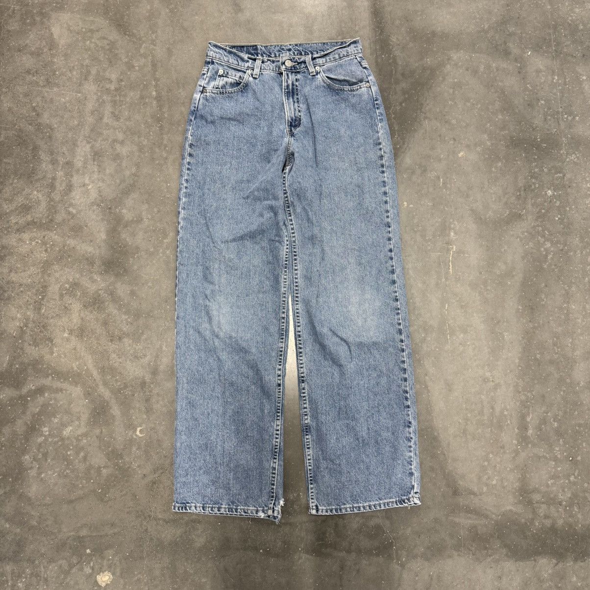 JNCO × Levi's × Vintage Vintage Y2K Levi's SilverTab Baggy Jeans Skater Wide Leg Size US 29 - 8 Thumbnail