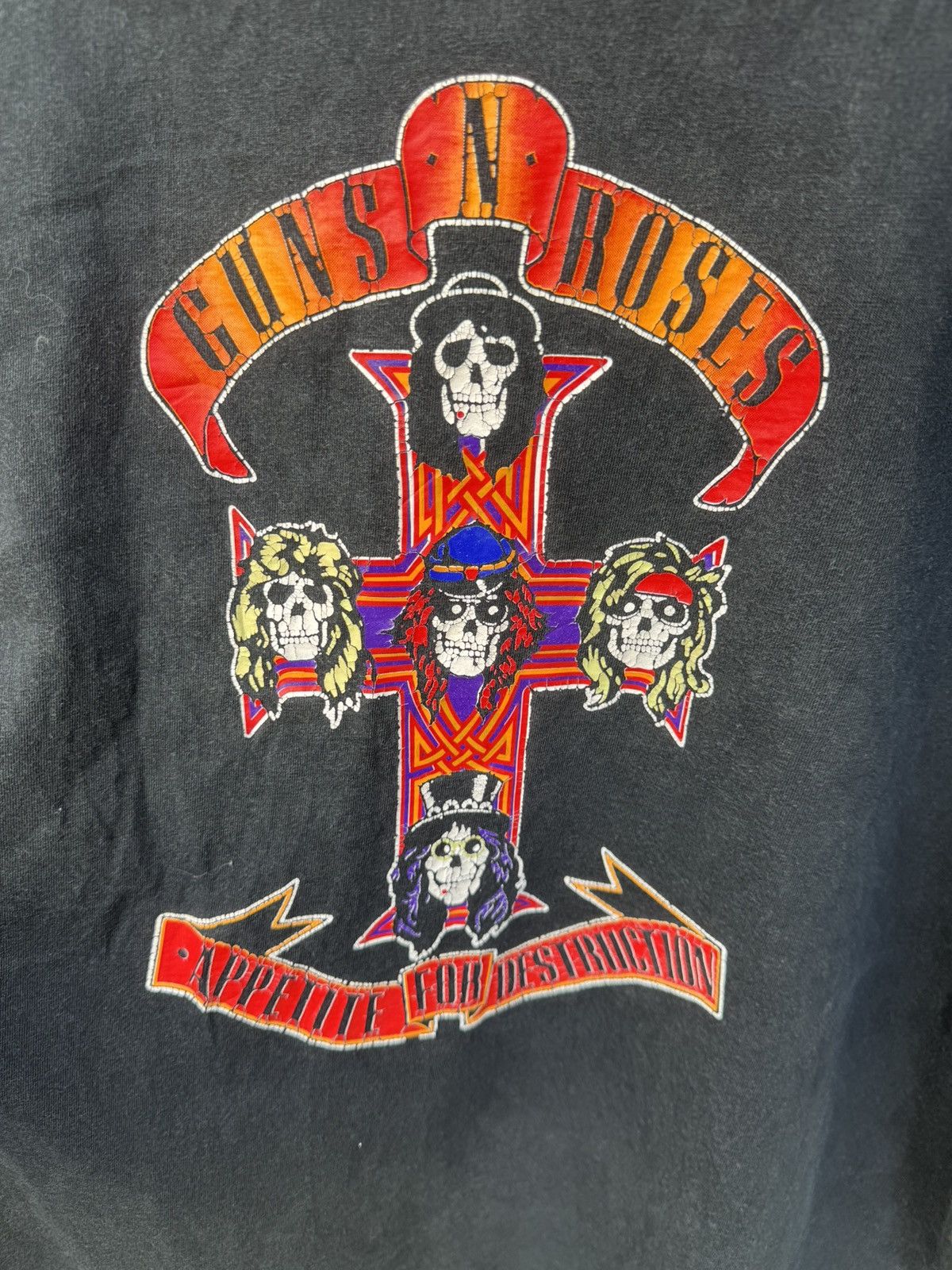 Band Tees Bootleg Gun N Roses Band Tees Size US M / EU 48-50 / 2 - 7 Thumbnail