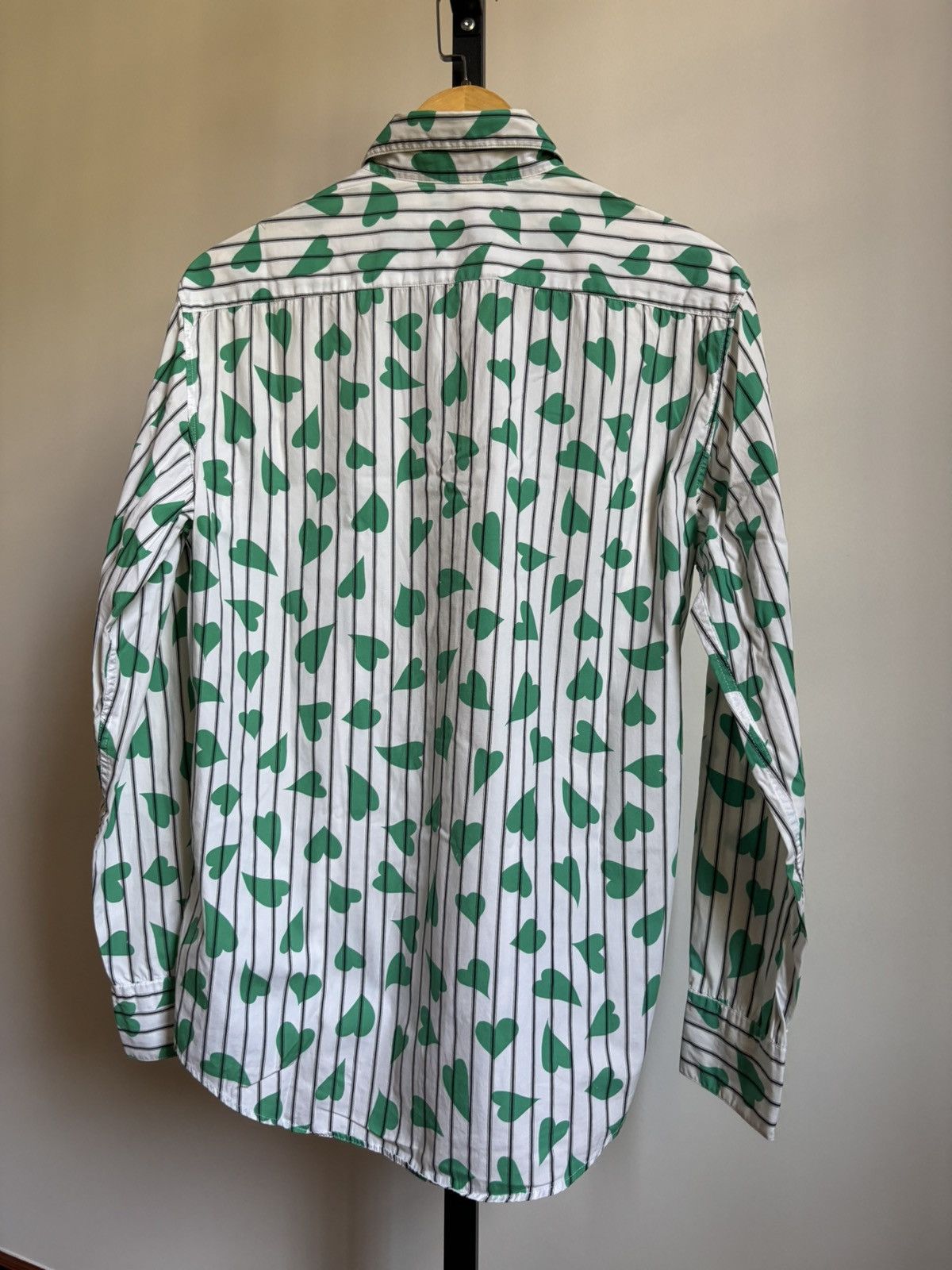 JW Anderson J.W. Anderson Green Heart Shirt Size US M / EU 48-50 / 2 - 3 Thumbnail