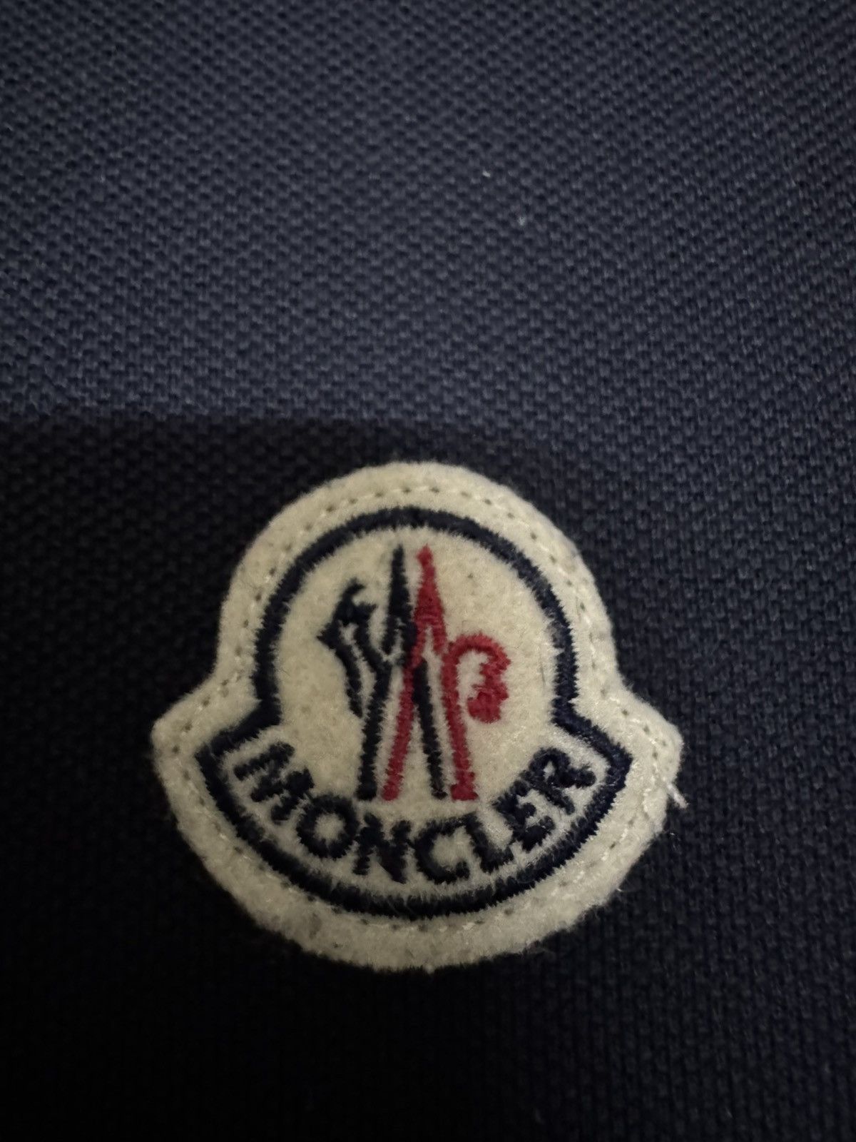Moncler Moncler shortsleeved polo shirt Size US L / EU 52-54 / 3 - 10 Thumbnail