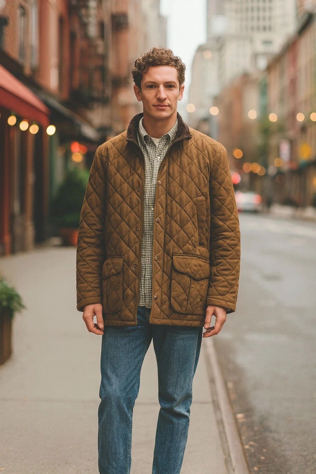 Barbour BARBOUR Lydford Tattersall Quilted Jacket Size US M / EU 48-50 / 2 - 1 Thumbnail