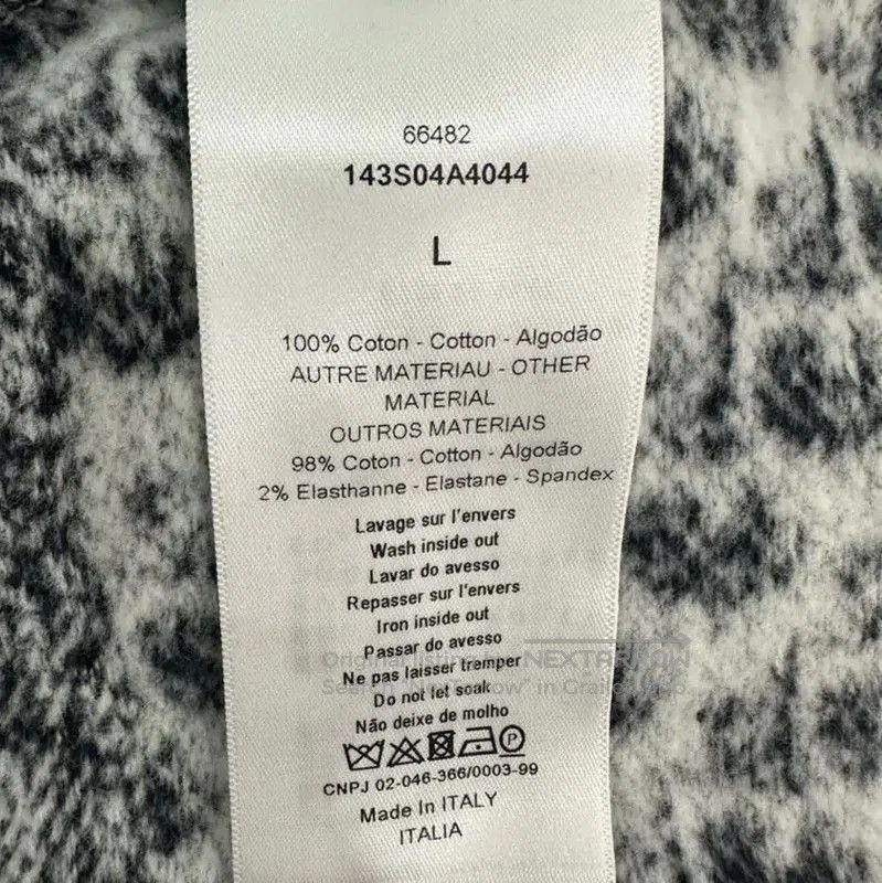 Dior Dior Black Cotton Blend Women's Hoodie . Size L / US 10 / IT 46 - 4 Thumbnail