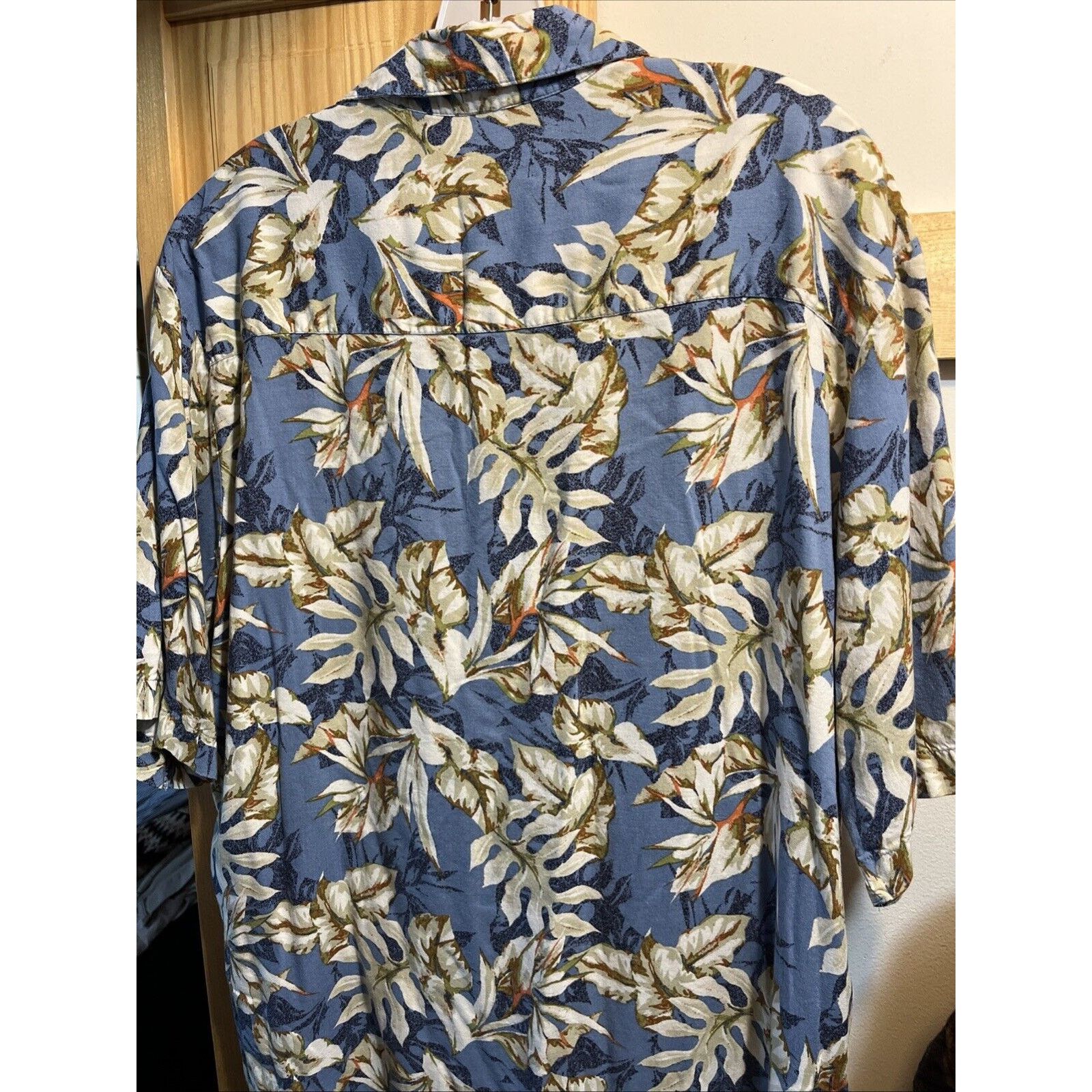 Puritan Puritan Hawaiian Shirt Size M Men's Blue SS Floral Viscose Size US M / EU 48-50 / 2 - 10 Thumbnail