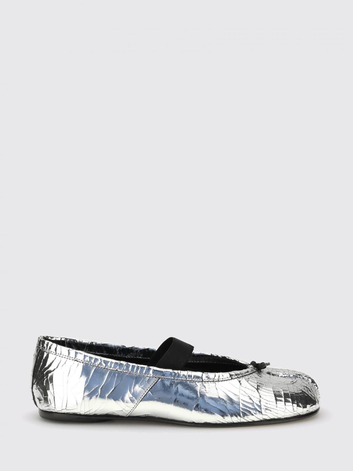 Maison Margiela Ballet Flat Woman Silver