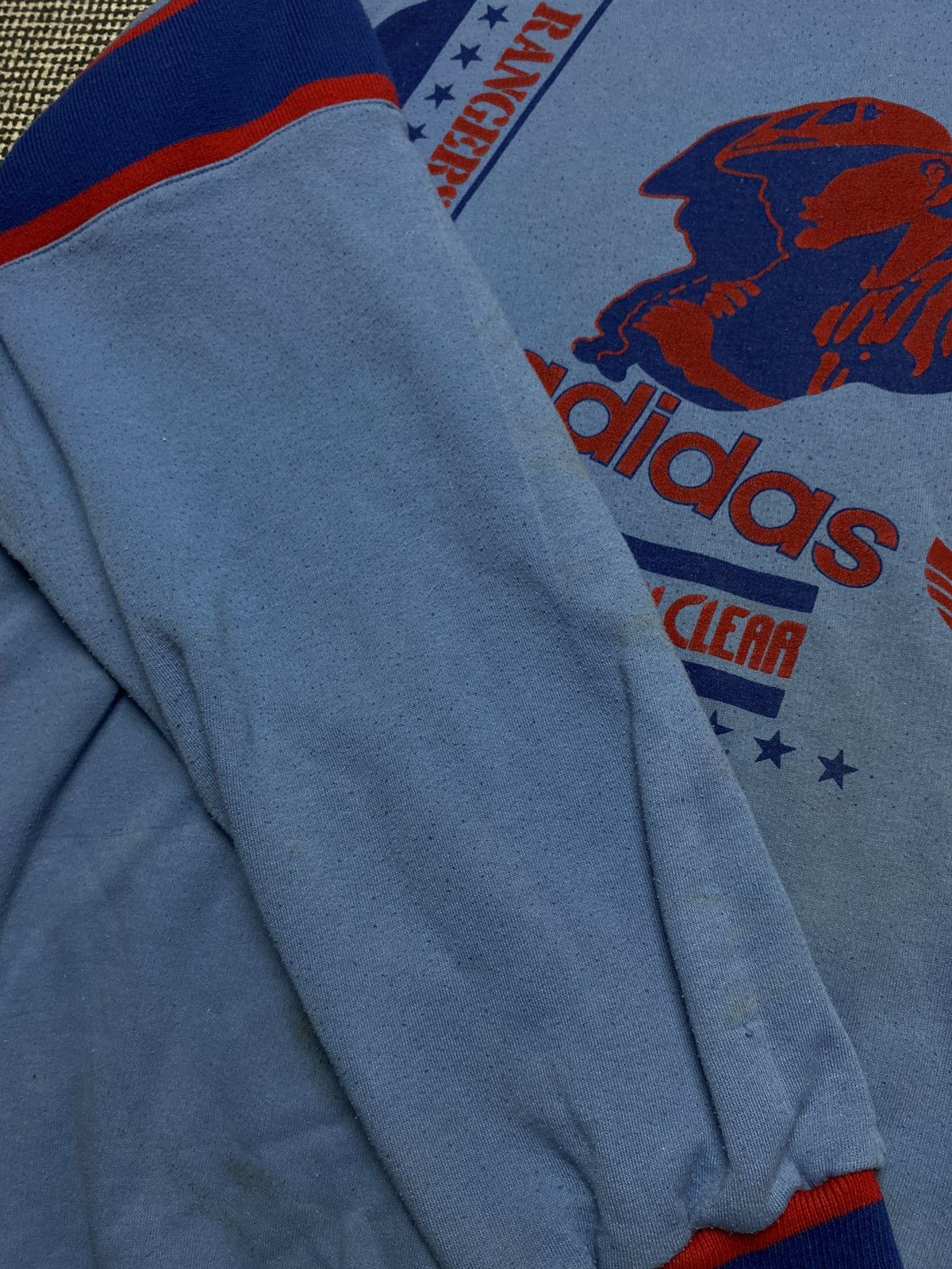 Adidas × Vintage Adidas take off Rangers sweatshirt y2k Size US L / EU 52-54 / 3 - 9 Thumbnail