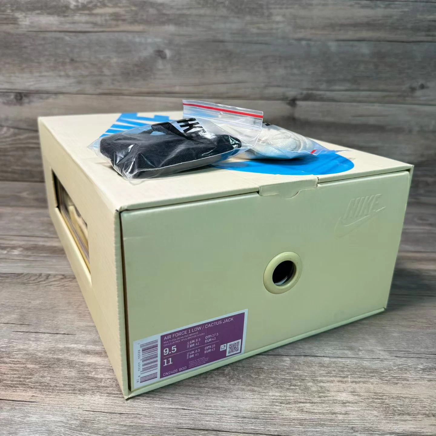 Nike TS x Nike Air Force 1 Colorblock 43 Size US 9.5 / EU 42-43 - 9 Thumbnail