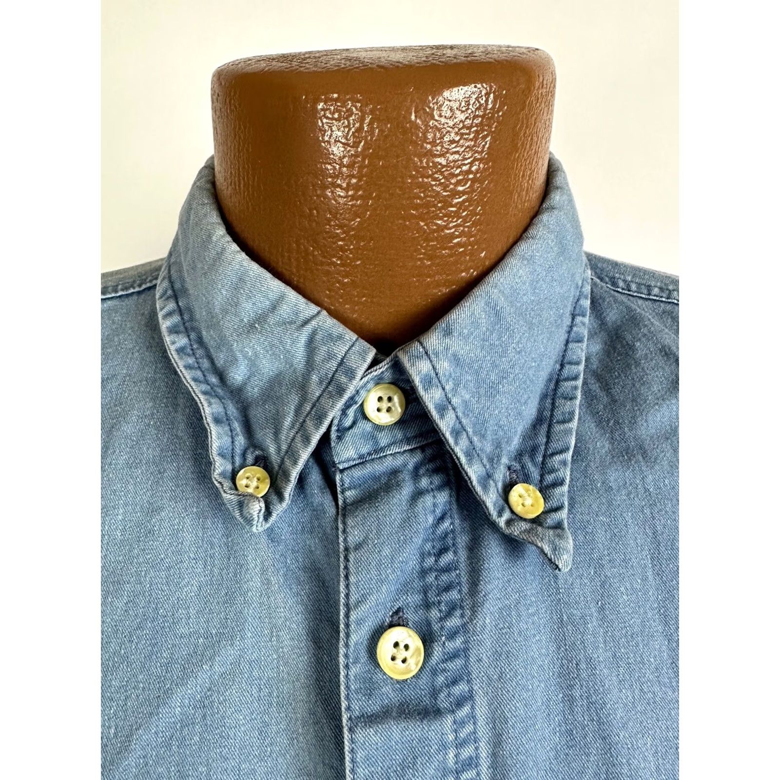Cutter & Buck VINTAGE 90s Cutter & Buck Shirt Men Large Button Up Faded Blue Casual Outdoors Size US L / EU 52-54 / 3 - 3 Thumbnail