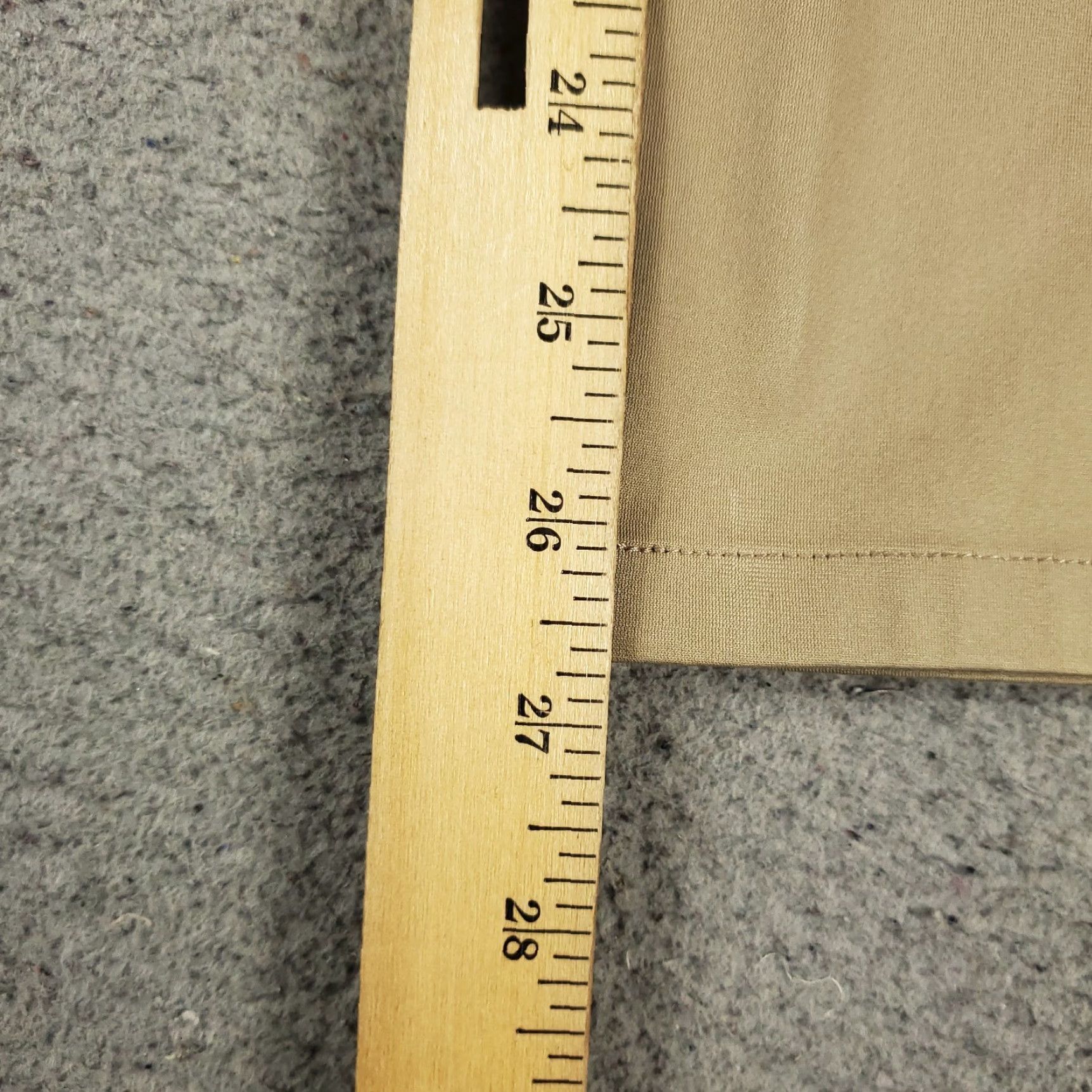 Rhone Rhone Pants Mens 40x27 Beige Chino Flat Front Straight Regular Office, Business, Casual, Formal, Travel, Wedding, Workwear Trousers Size 40 Men Size US 40 / EU 56 - 6 Thumbnail