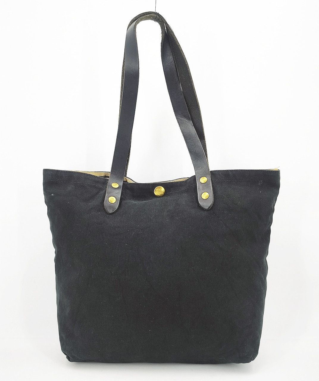 Il Bisonte IL BISONTE black cotton tote bag Size ONE SIZE - 6 Thumbnail