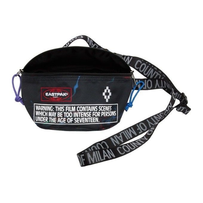 Marcelo Burlon Marcelo Burlon Eastpak Edition Glitch Waist Bag Black NWT Size ONE SIZE - 1 Thumbnail