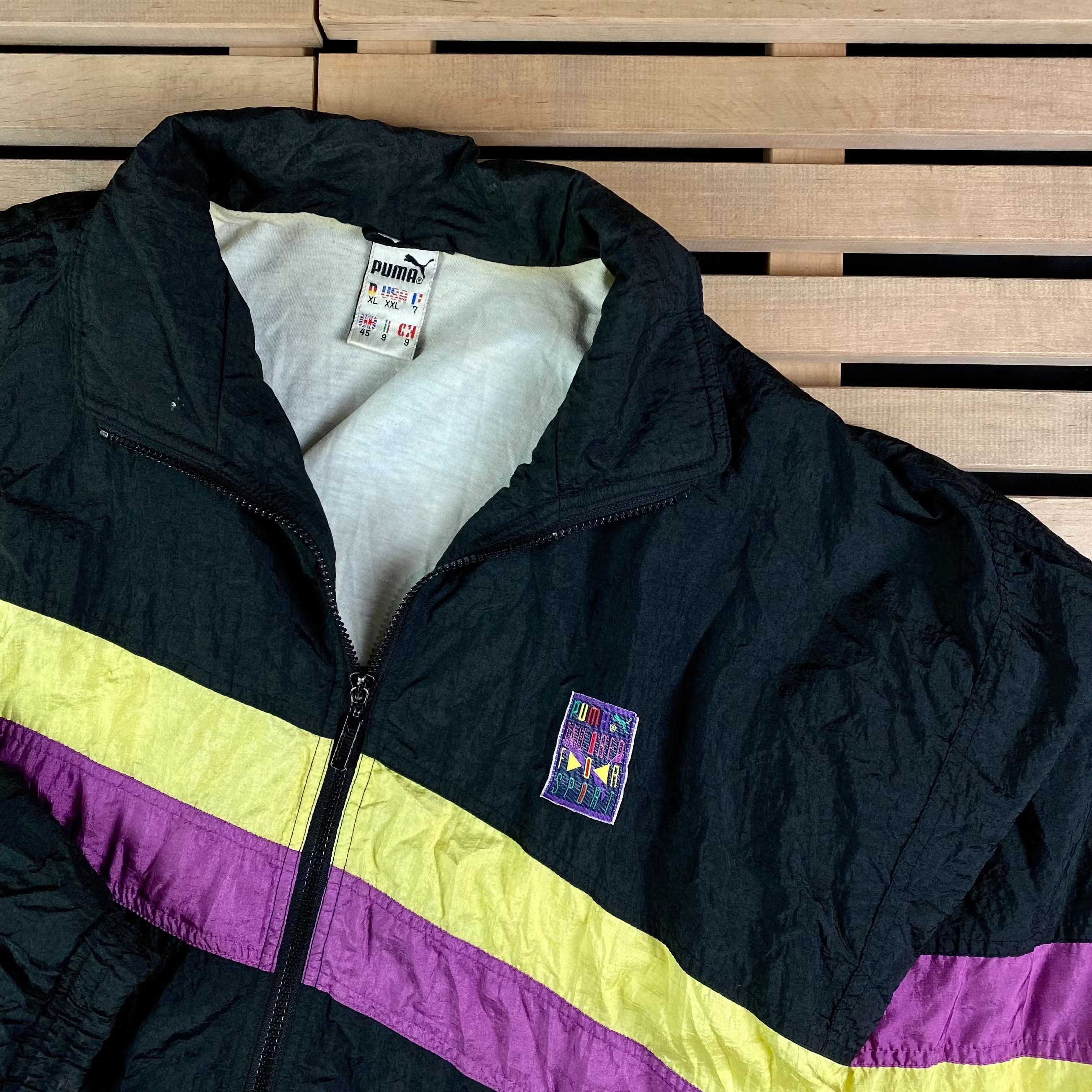 Puma × Vintage Mens Bomber Jacket Puma Vintage Size XL Size US XL / EU 56 / 4 - 2 Thumbnail