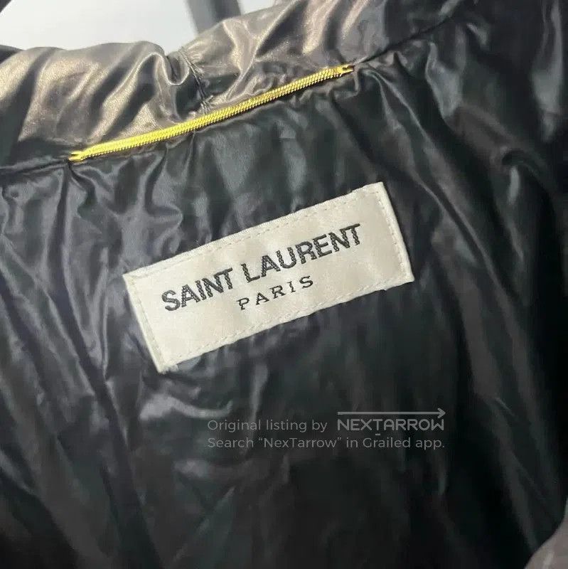 Yves Saint Laurent YSL Winter Black Nylon Women's Puffer Coat . Size M / US 6-8 / IT 42-44 - 3 Thumbnail