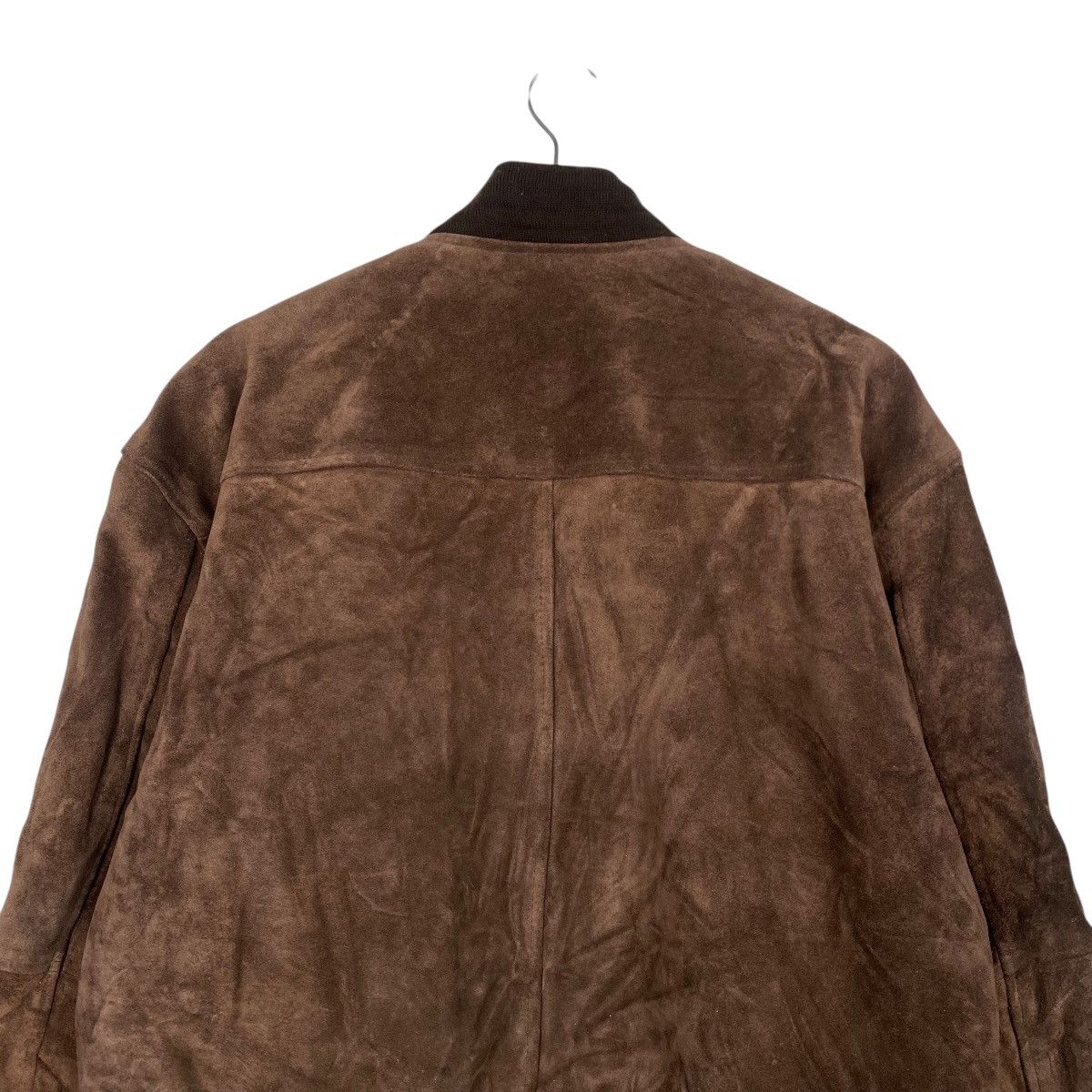 Leather Spy project suede leather bomber jacket Size US M / EU 48-50 / 2 - 8 Thumbnail