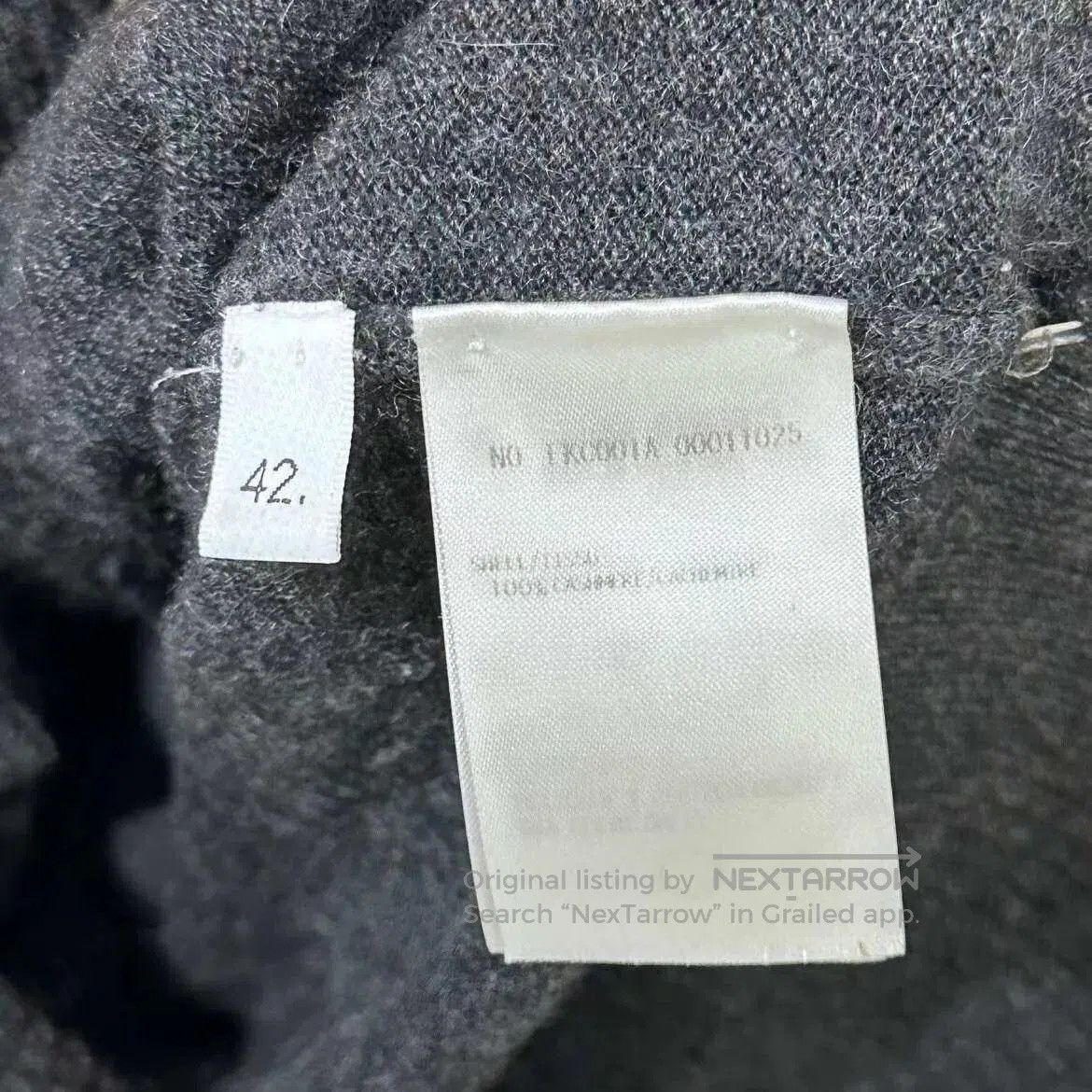 Thom Browne classic gray cashmere cardigan by Thom Browne. Size US M / EU 48-50 / 2 - 5 Thumbnail