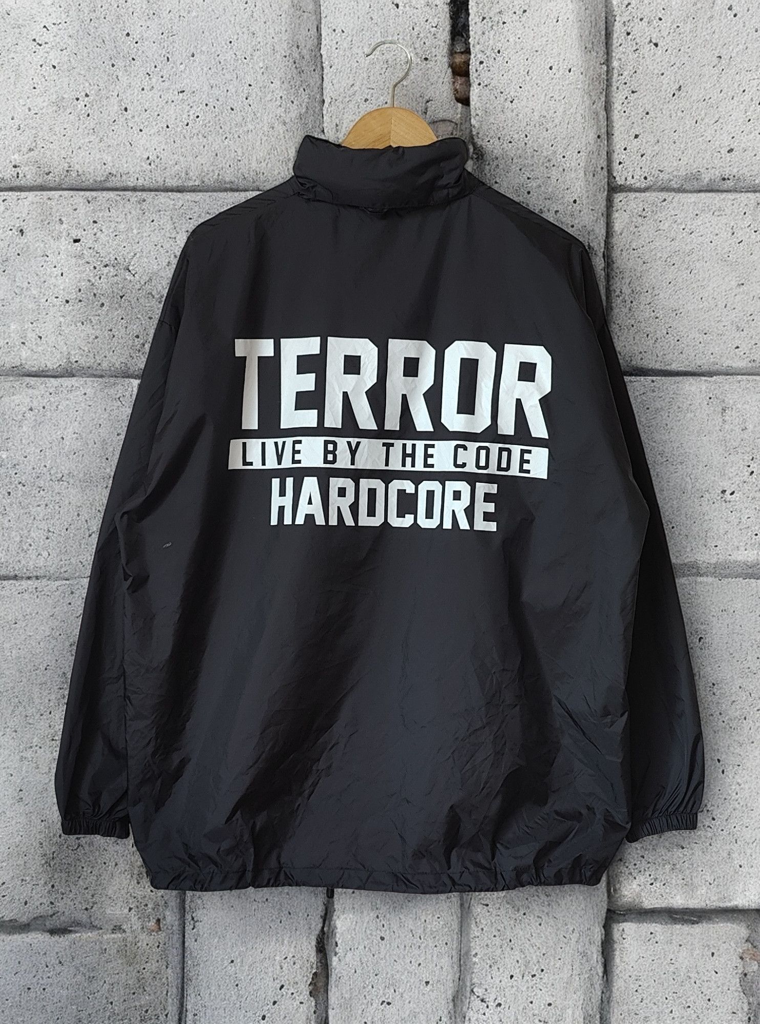 Vintage Terror Hardcore Live by the Code Official Band Jacket Size US L / EU 52-54 / 3 - 1 Thumbnail