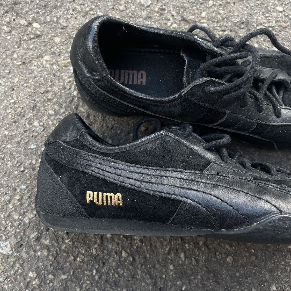 Japanese Brand × Puma × Vintage VINTAGE 90s black PUMA SPEED CAT versa gloss SNEAKERS SHOES Size US 5.5 / EU 38 - 3 Thumbnail