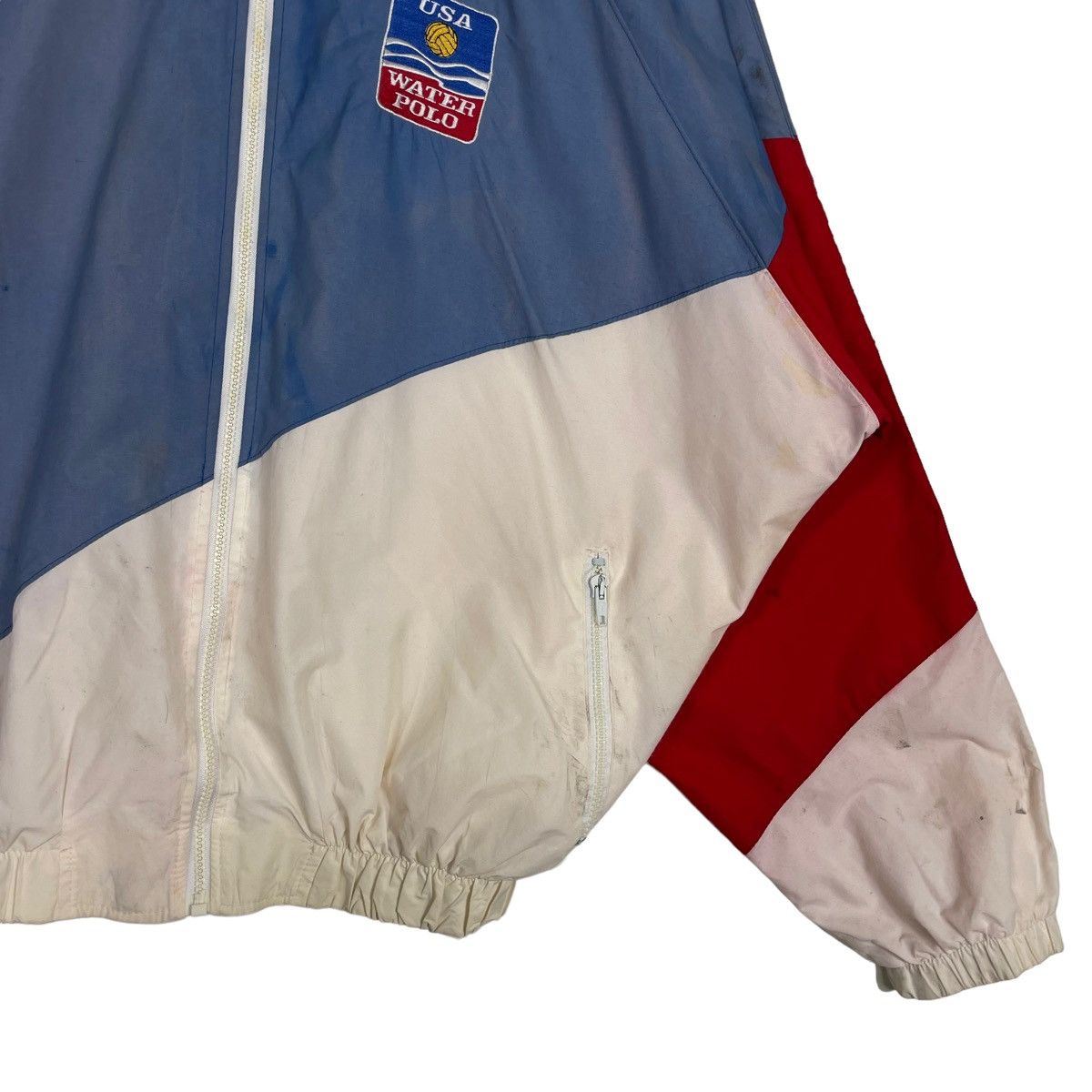 USA Olympics × Vintage 💥90s USA WATER POLO OLYMPIC TRACK JACKET Size US XL / EU 56 / 4 - 5 Thumbnail