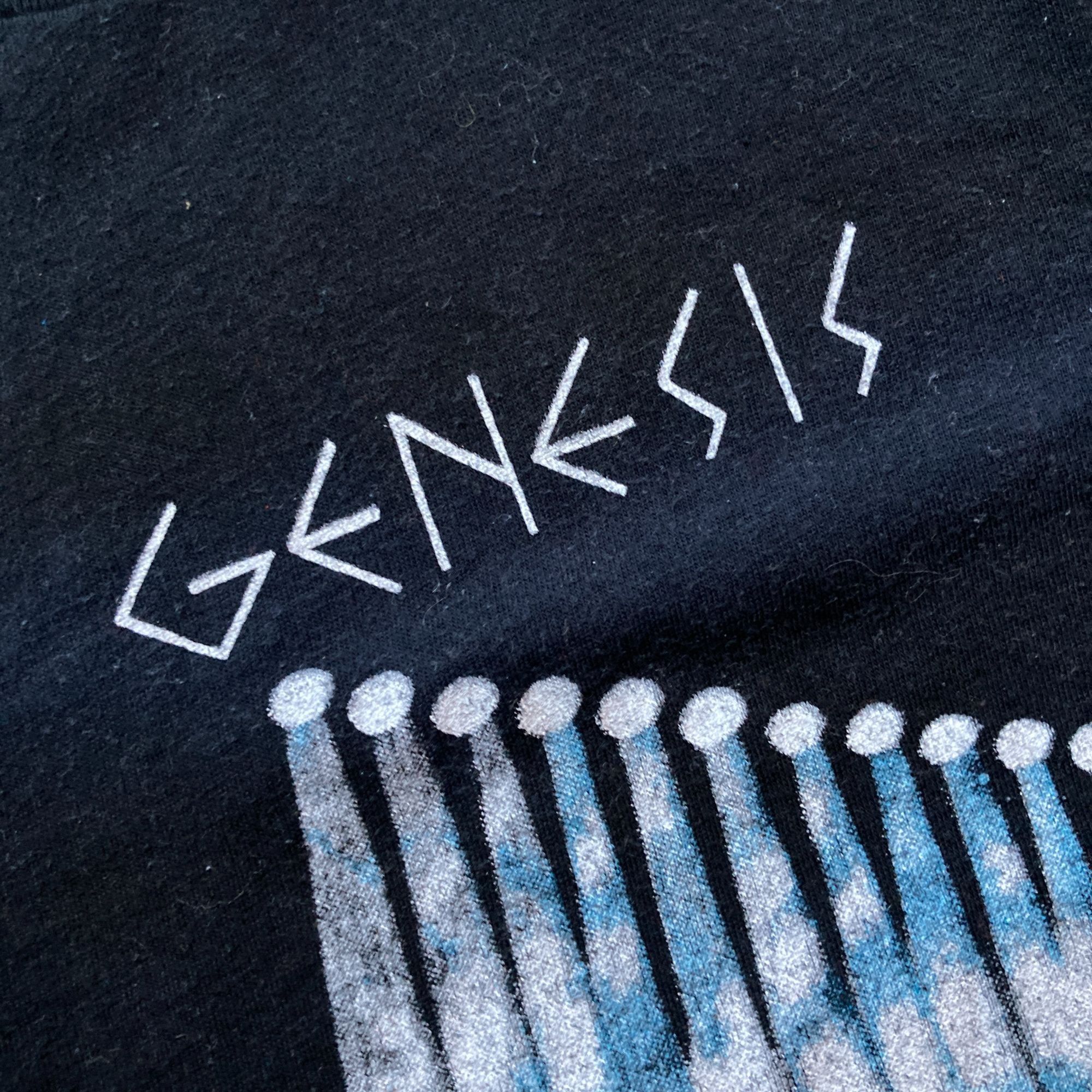 Other Genesis 1980 Tour Black Single Stitch Vintage T-Shirt With C Size US M / EU 48-50 / 2 - 2 Thumbnail