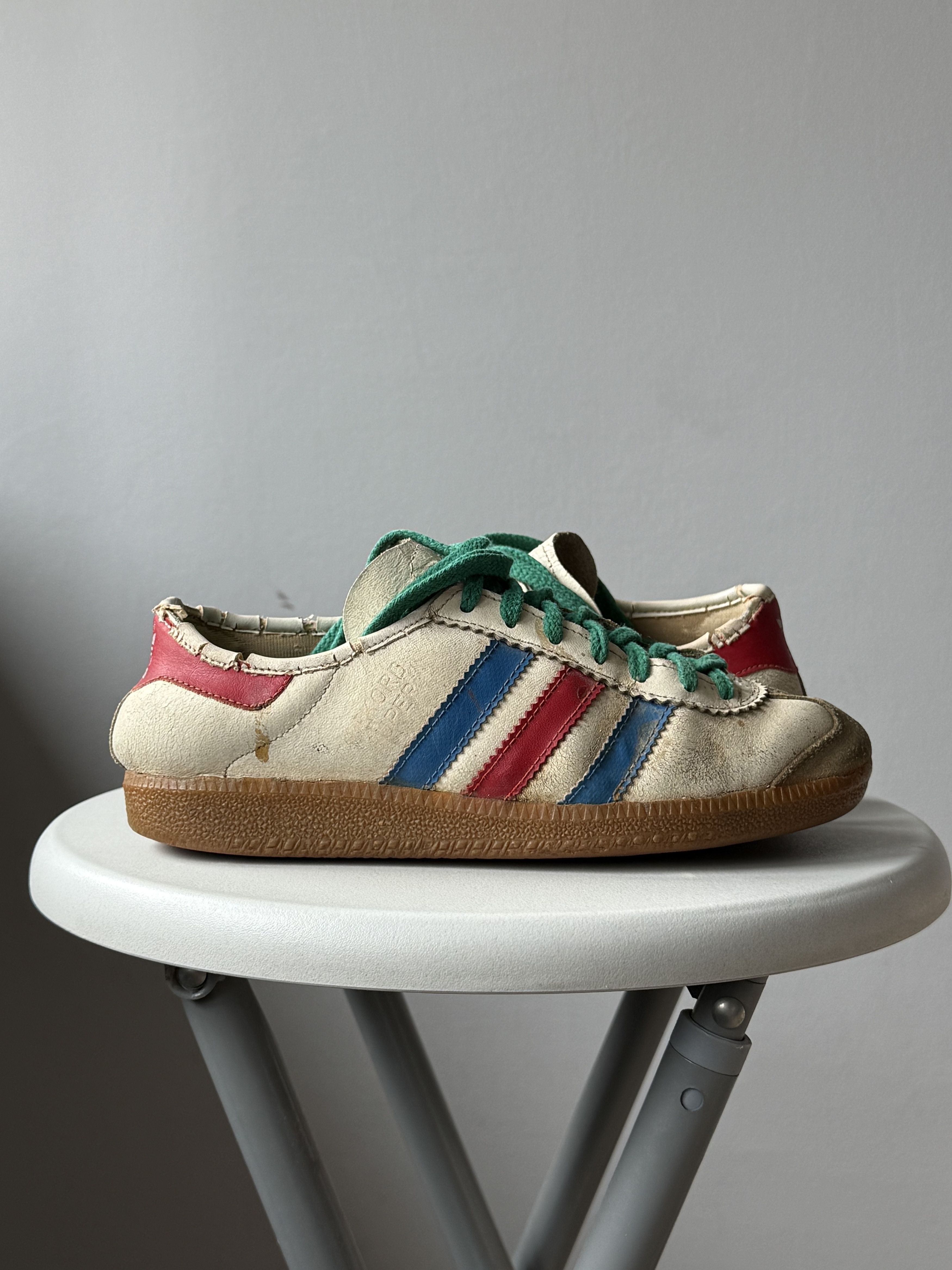 Adidas × Vintage Vintage 1970's Adidas Super Rekord Shoes Made in Yugoslavia Size US 4.5 / IT 34.5 - 2 Thumbnail