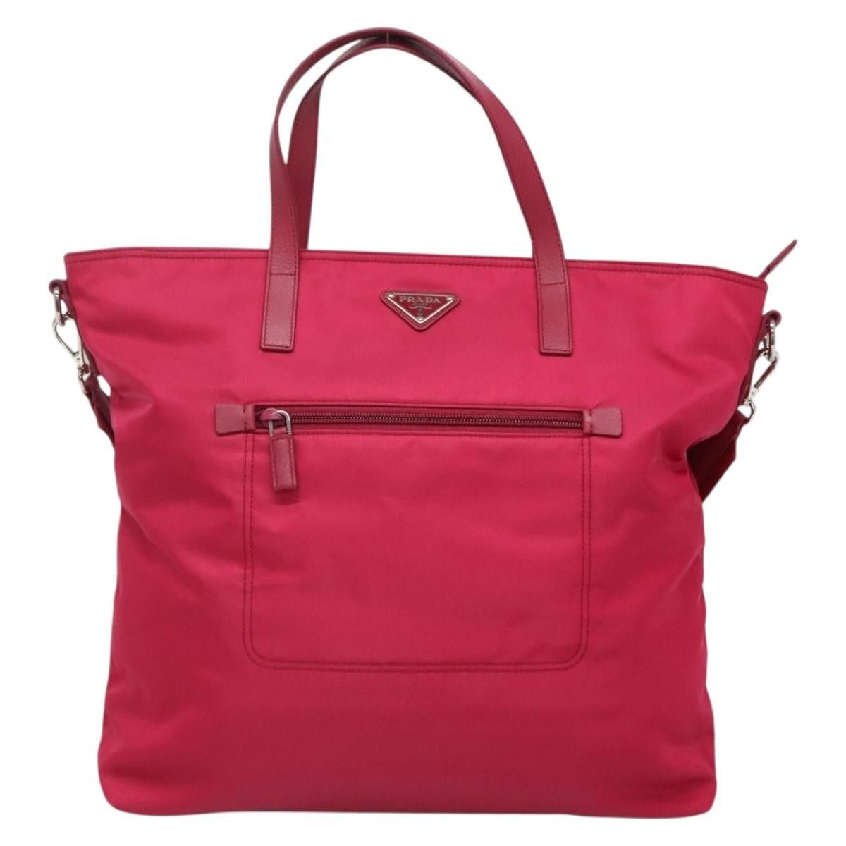Prada Prada Convertible Front Pocket Tote Tessuto Size ONE SIZE - 1 Thumbnail