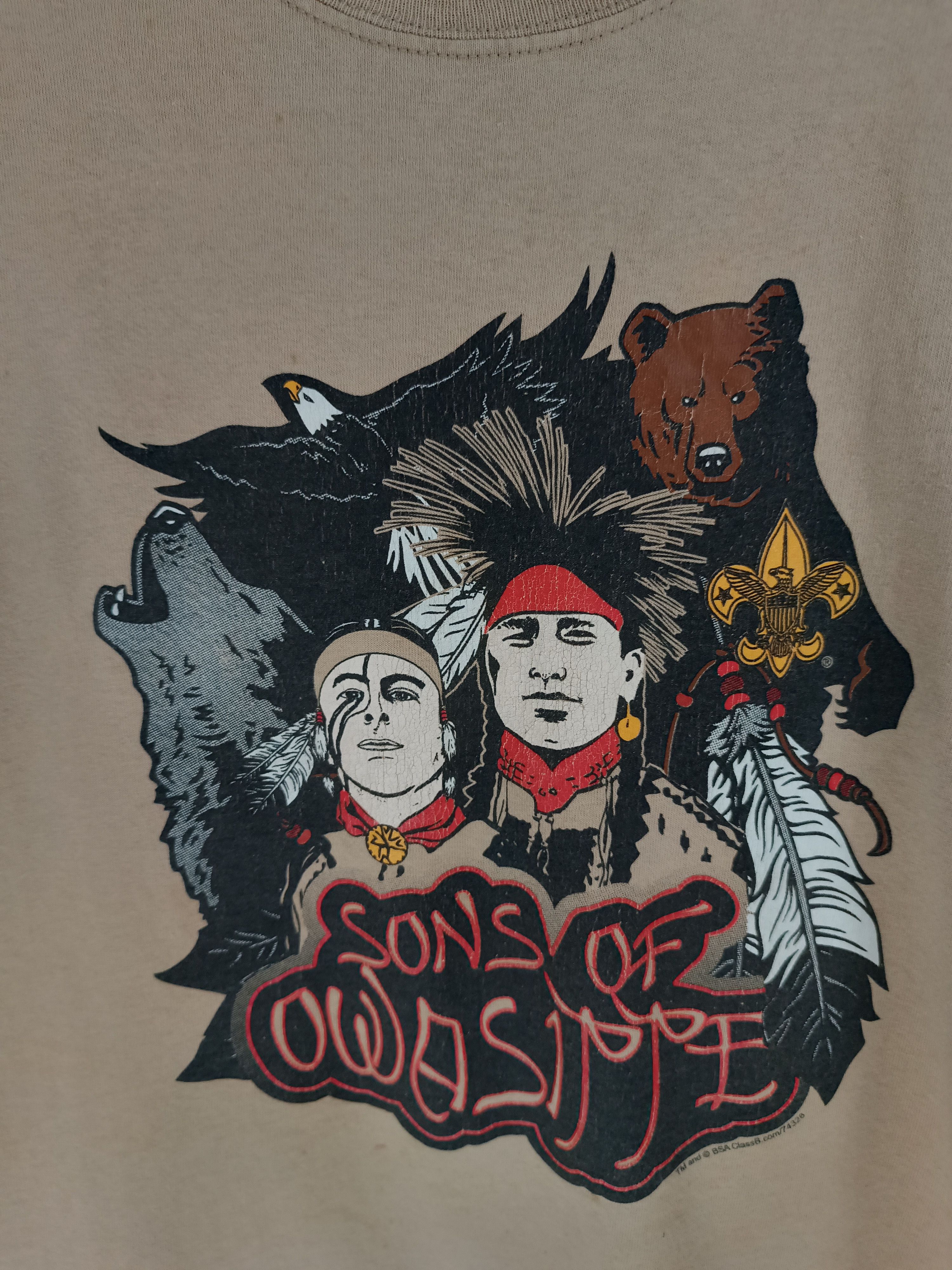 Vintage VINTAGE SONS OF OWASIPPE BSA GREAT LAKE VERY RARE TEES Size US S / EU 44-46 / 1 - 9 Thumbnail