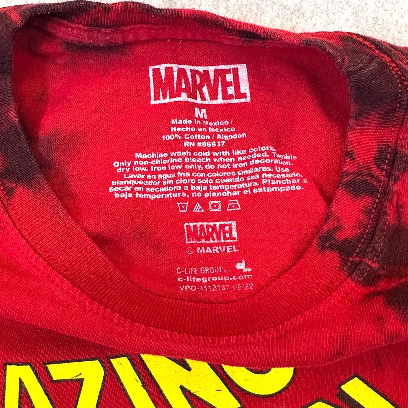 Vintage Marvel Spider-Man Mens Medium T-Shirt Size US M / EU 48-50 / 2 - 5 Thumbnail