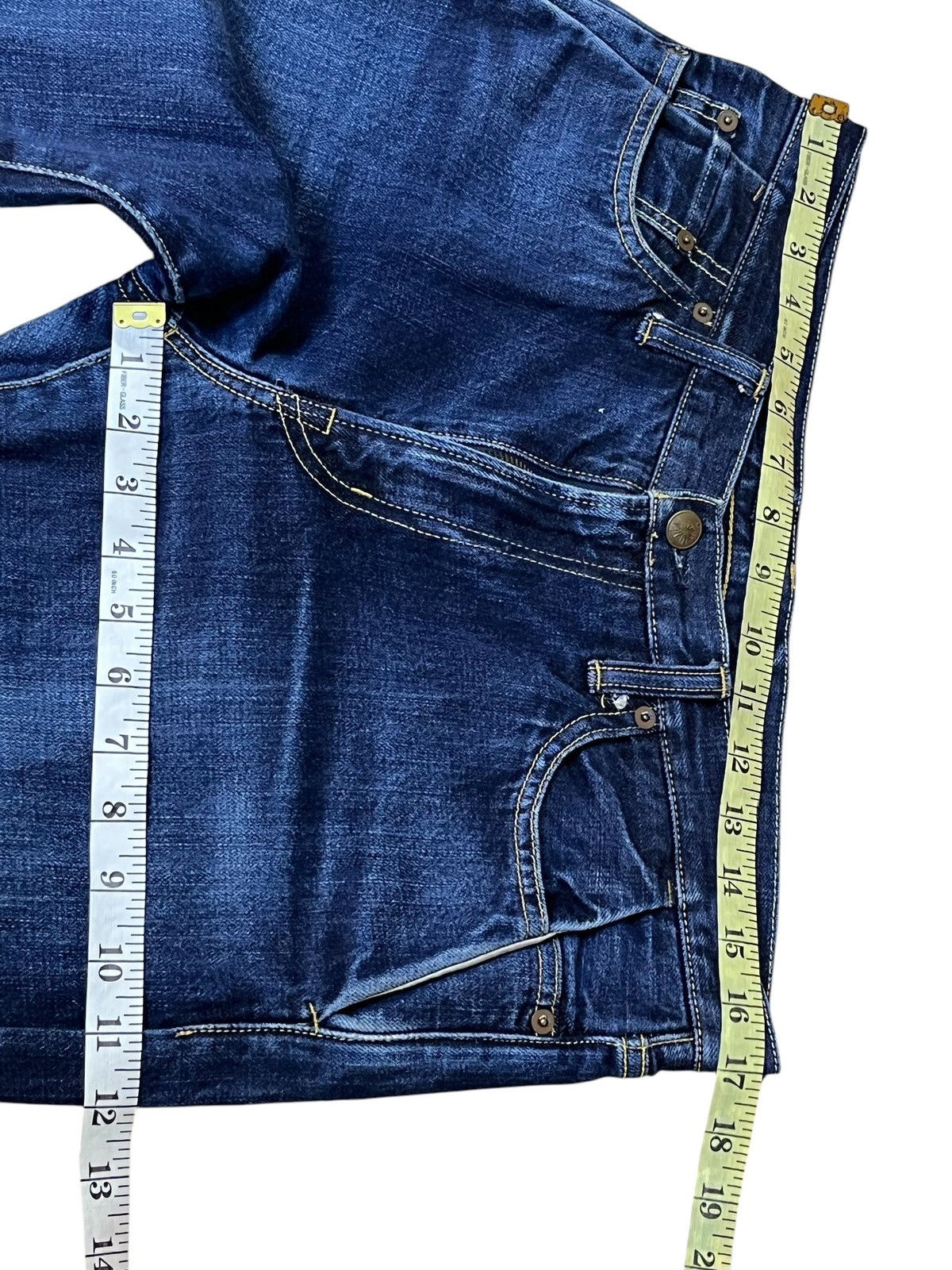 Maison MIHARA YASUHIRO SICK Y2K MAISON MIHARA YASUHIRO BLUE JEANS MADE IN JAPAN Size US 34 / EU 50 - 12 Thumbnail