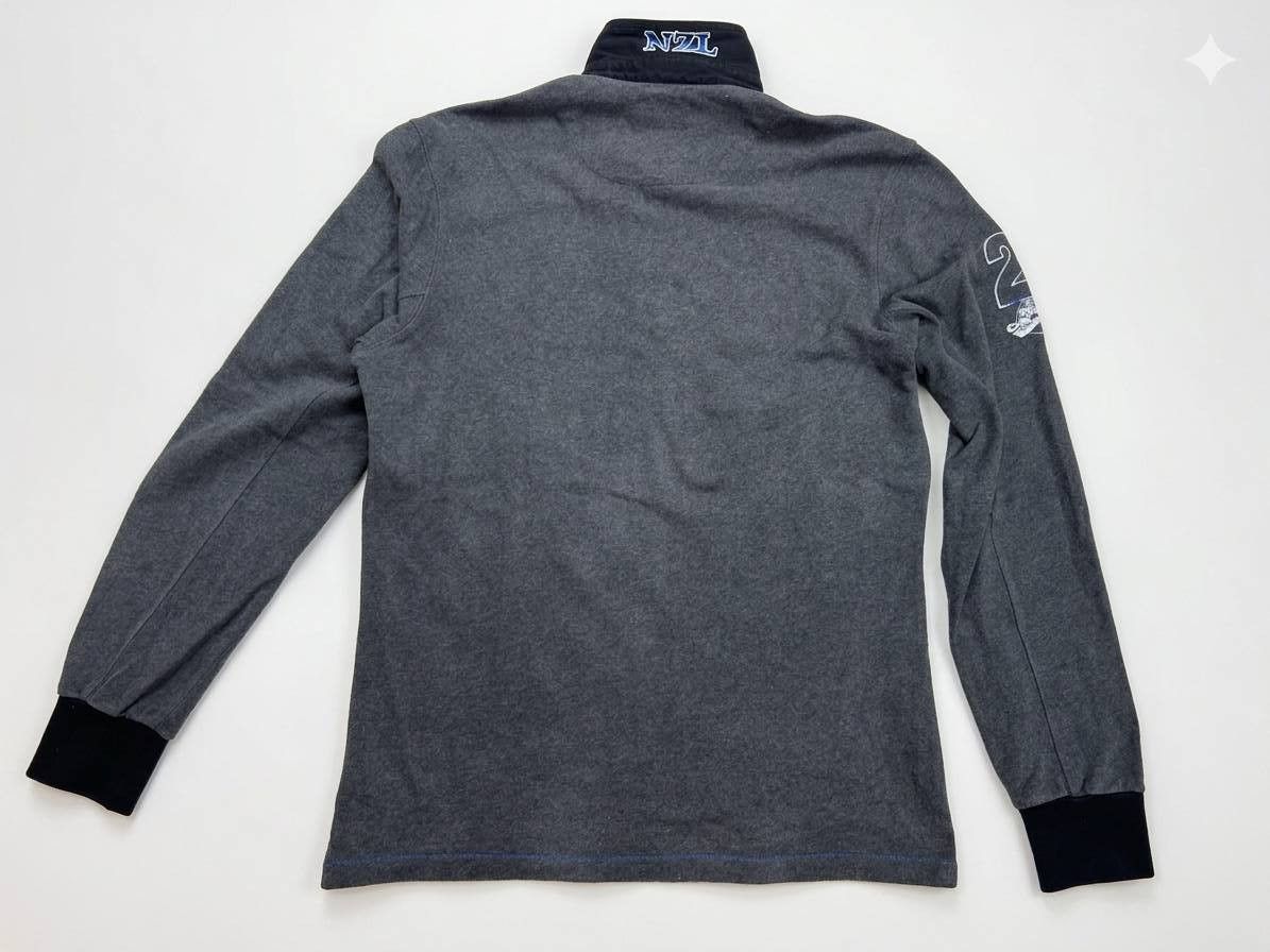La Martina La Martina New Zealand Polo Team L/S Shirt Grey Size L Size US L / EU 52-54 / 3 - 2 Thumbnail