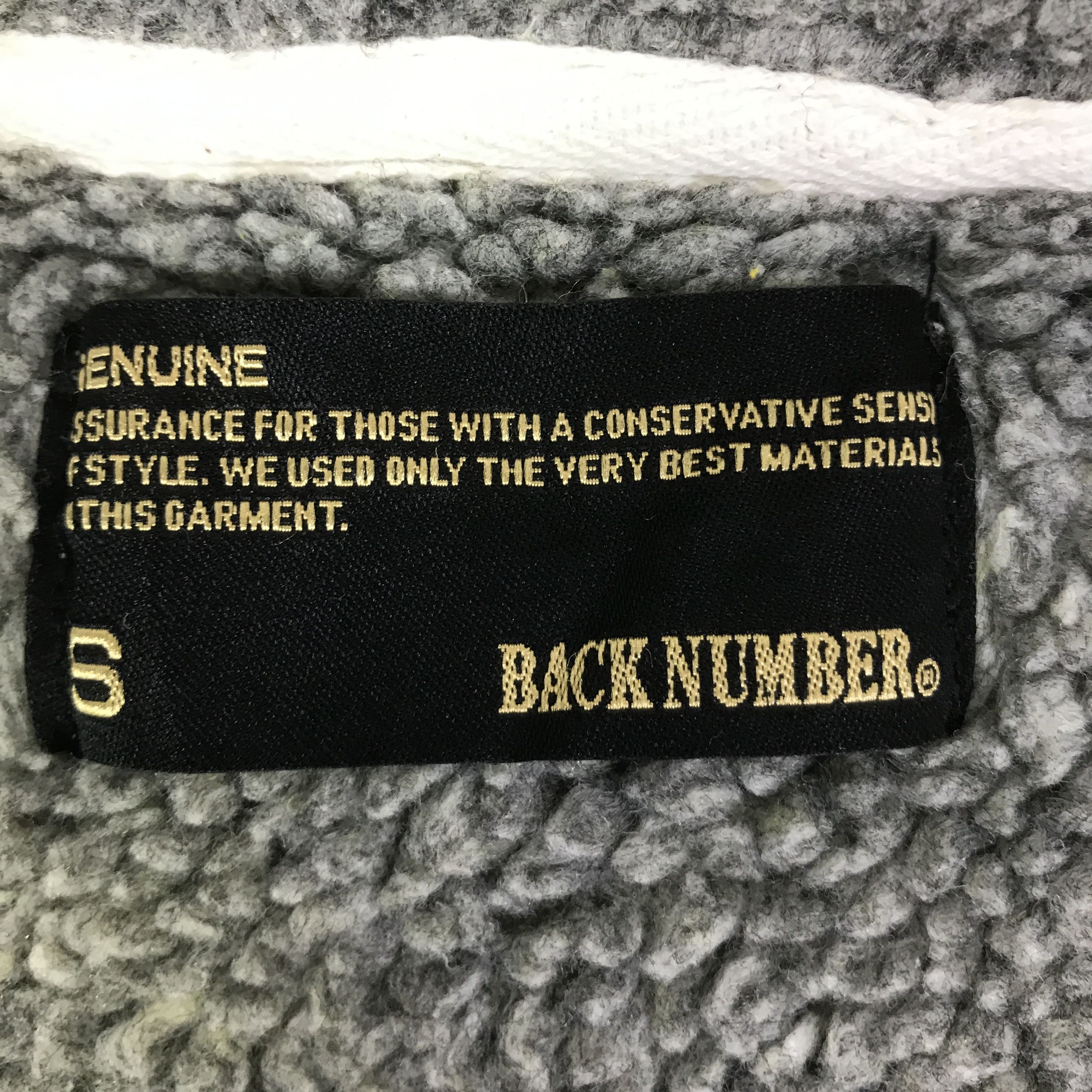 Japanese Brand BACK NUMBER NOVASCOTIA JACKET K123B13 Size US S / EU 44-46 / 1 - 9 Thumbnail