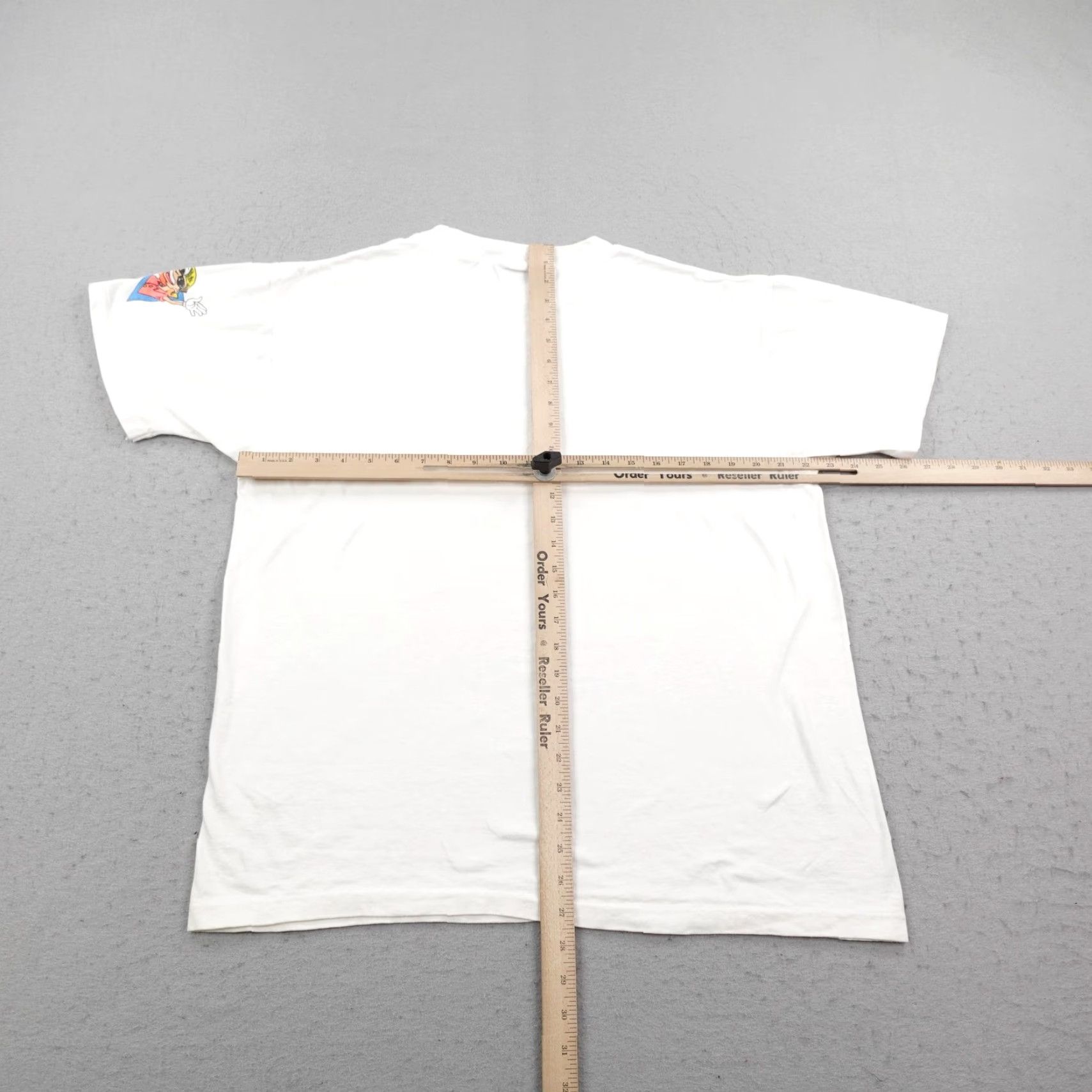 Vintage VINTAGE Demon Wrestling Shirt Mens XL White Cartoon 80s Single Stitch, Crew Neck, Short Sleeve, Cotton, Graphic Print, Retro, Jutsy Size US XL / EU 56 / 4 - 7 Thumbnail