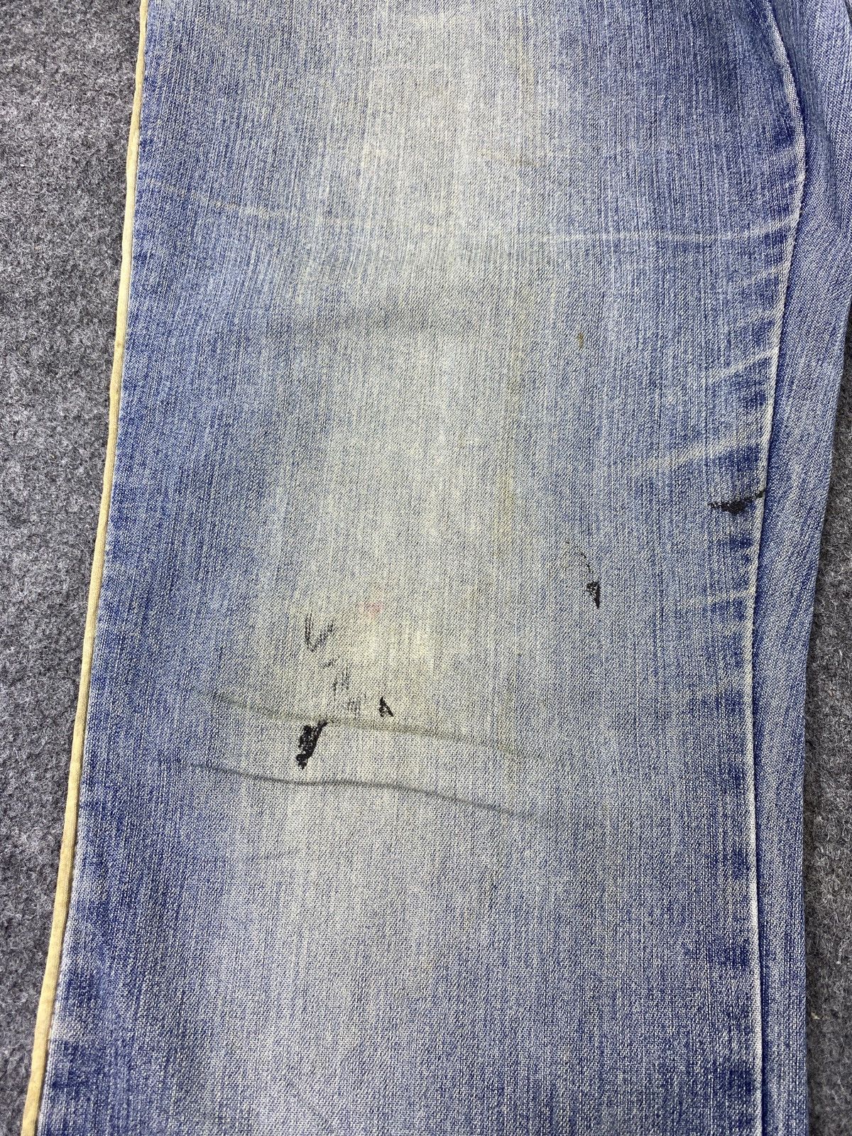 Japanese Brand × Jean Beremo Blue Wash Flare Jeans - J992 Size 29" - 14 Thumbnail