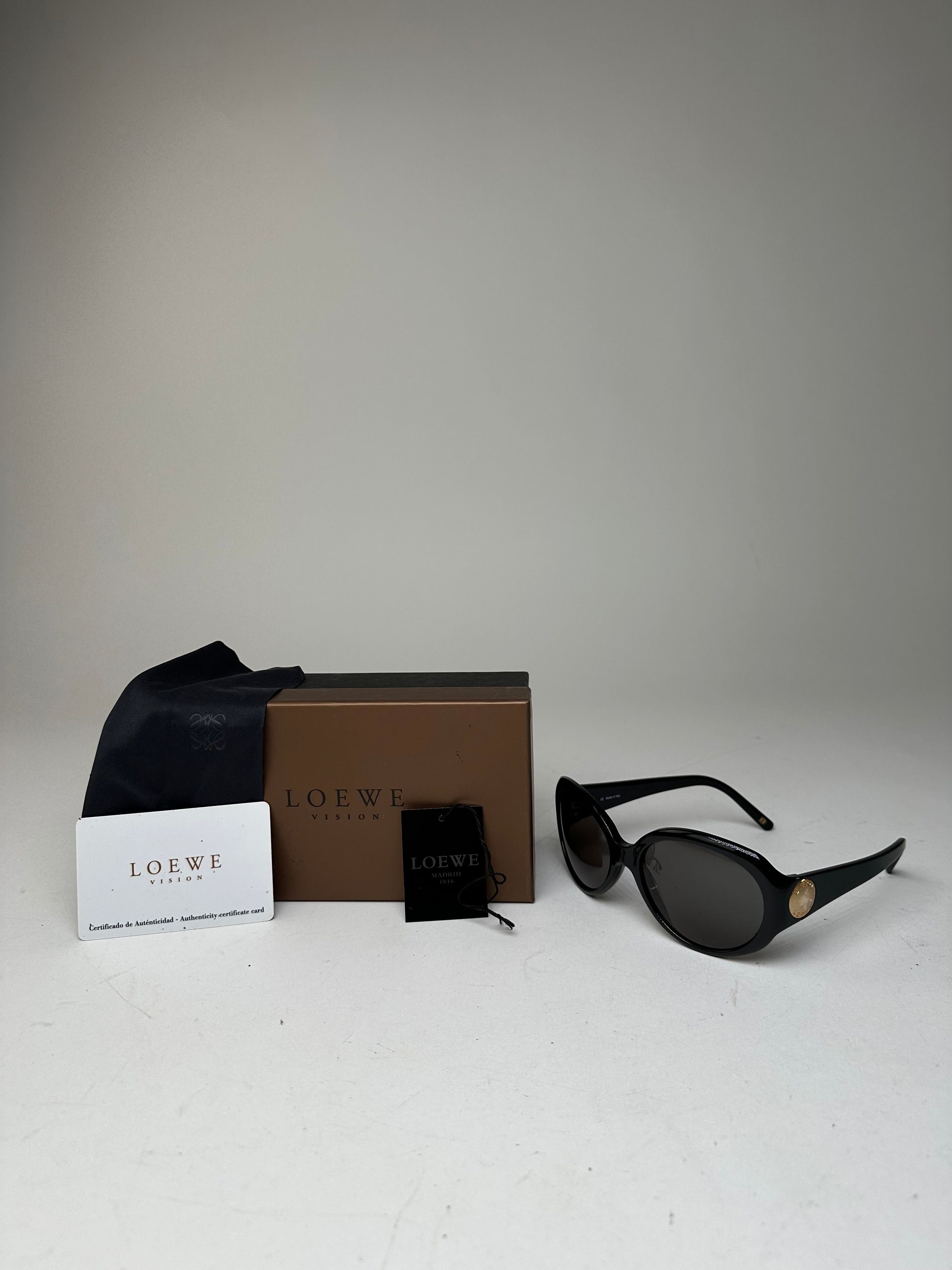 Loewe Vintage Overd Sunglasses Black Size ONE SIZE - 1 Thumbnail