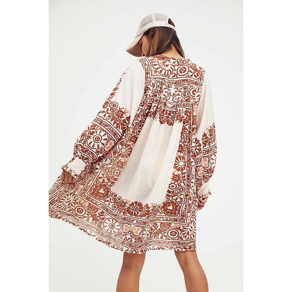 Free People New Free People KINGA CSILLA Andy Tunic $210 SMALL Natural Size S / US 4 / IT 40 - 3 Thumbnail