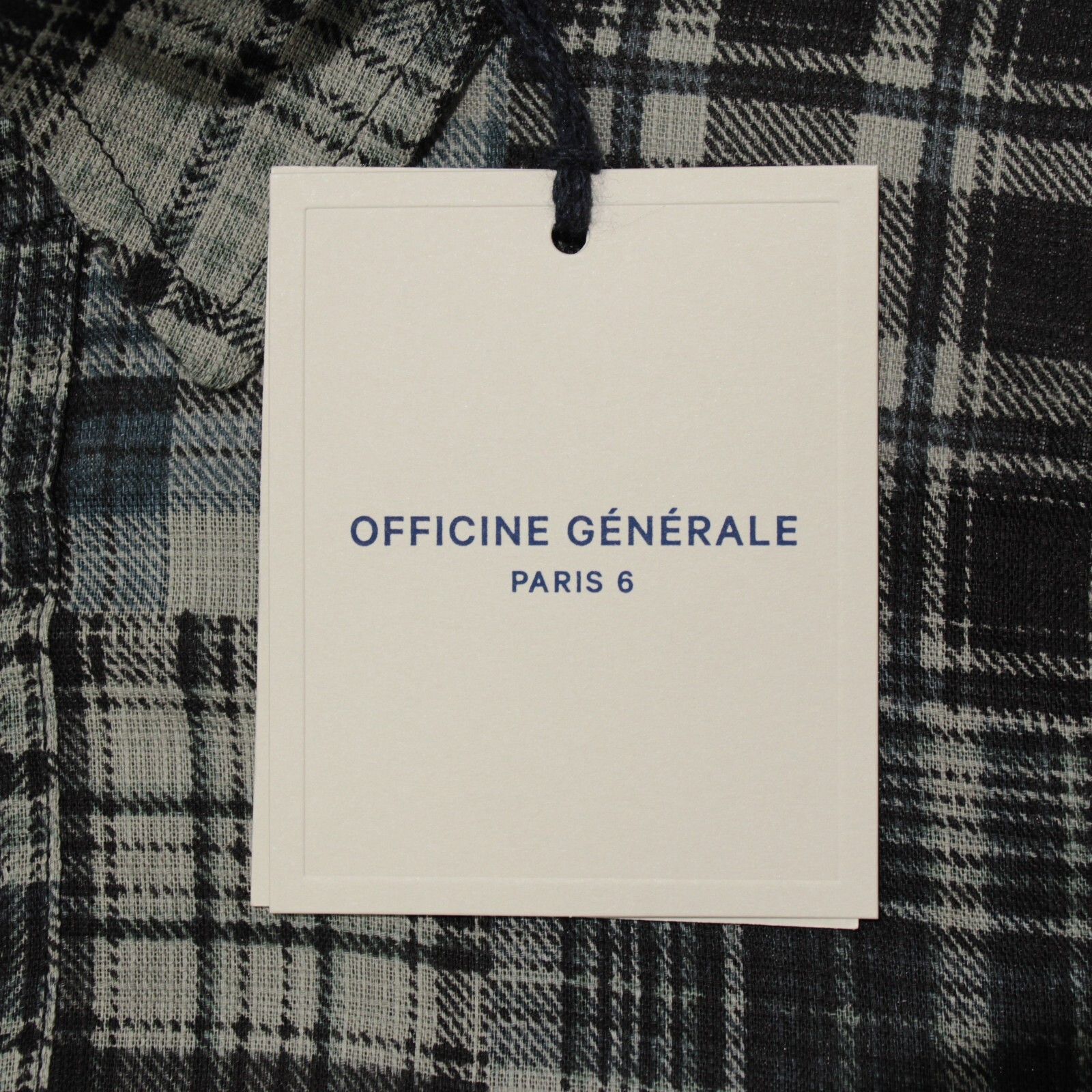 Officine Generale Officine Generale New with tags Shirt Size M US In Gray Size US M / EU 48-50 / 2 - 2 Thumbnail